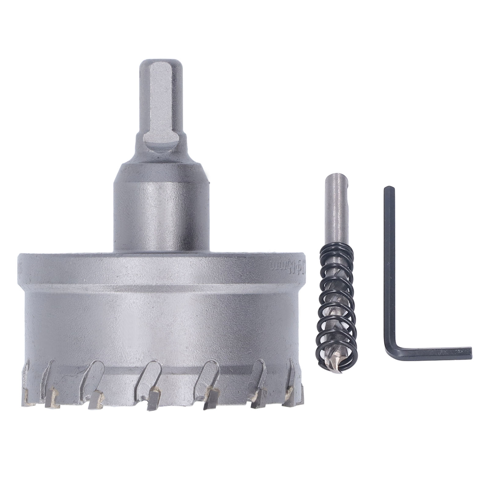 C45 Hartmetall-lochsägen-set Für Stahl, Metall, Aluminium Und Holz – 65 Mm Mit Pilotbohrer