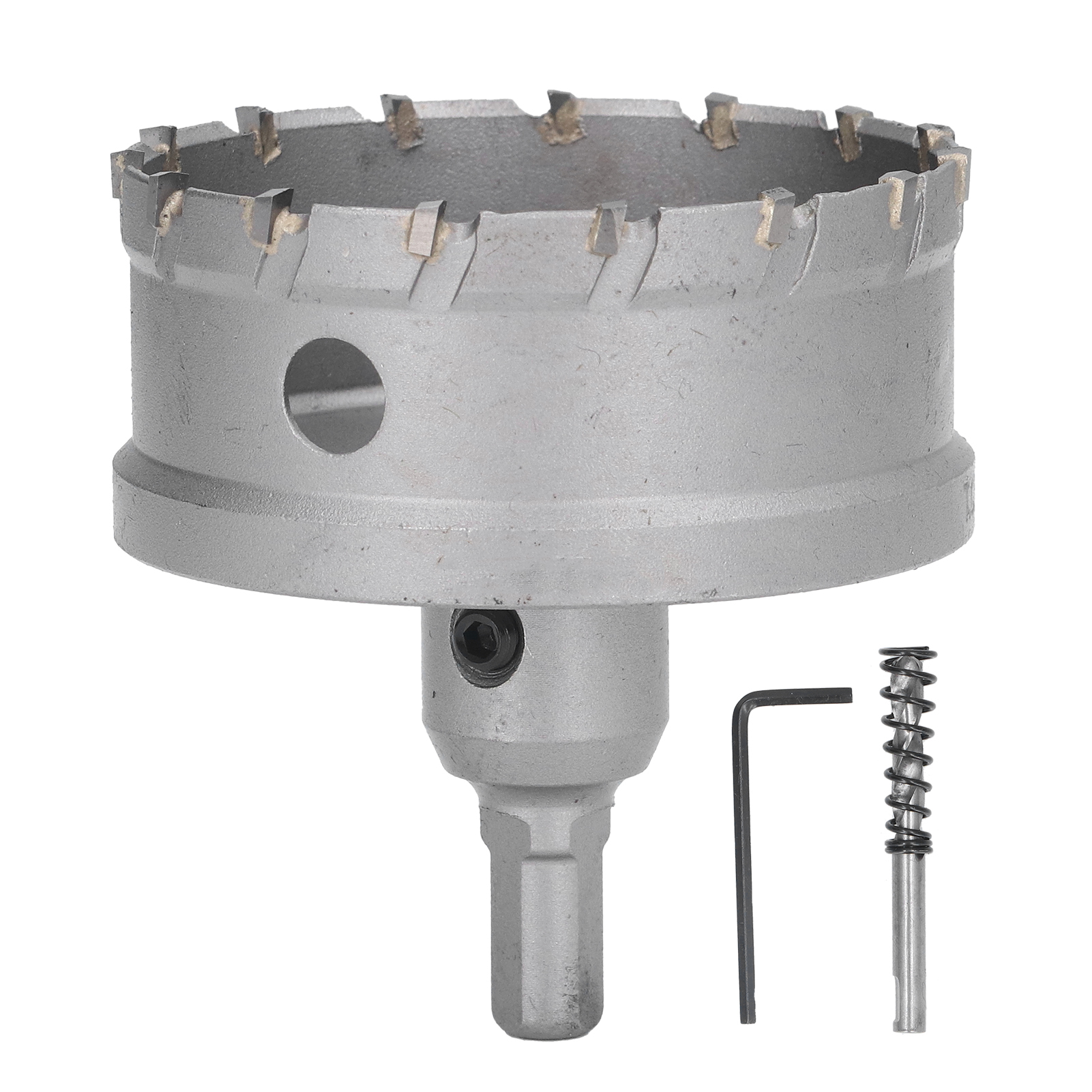 Wolframkarbid-lochschneider Für Dicke Metalle 75 Mm – Tct-industriebohrer Zum Bohren Von Stahl