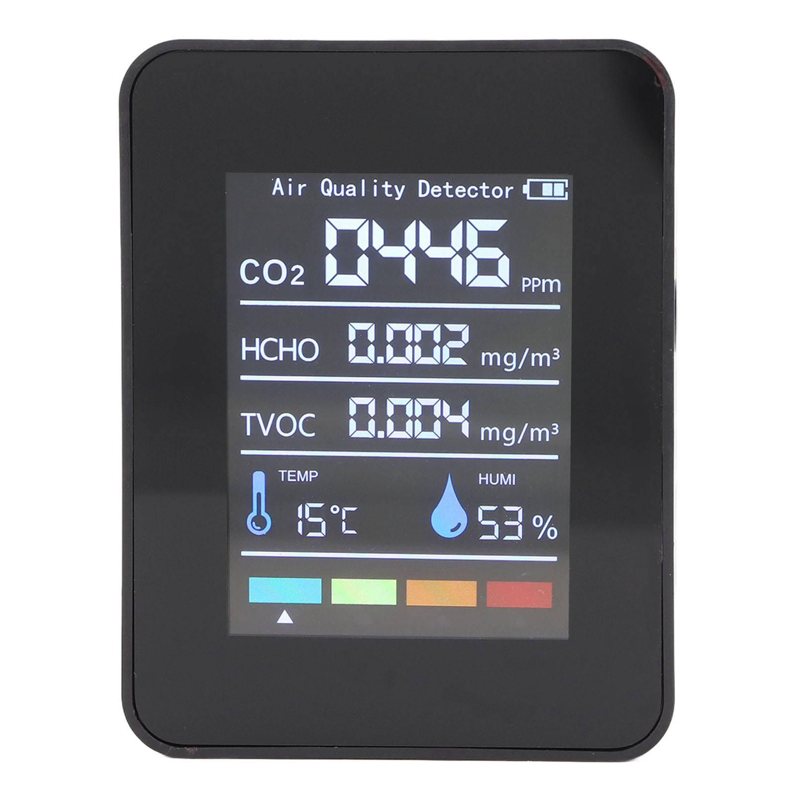 Infrarot-co2-detektor Zur Messung Der Raumluftqualität – Thermometer-hygrometer Für Zimmerpflanzen