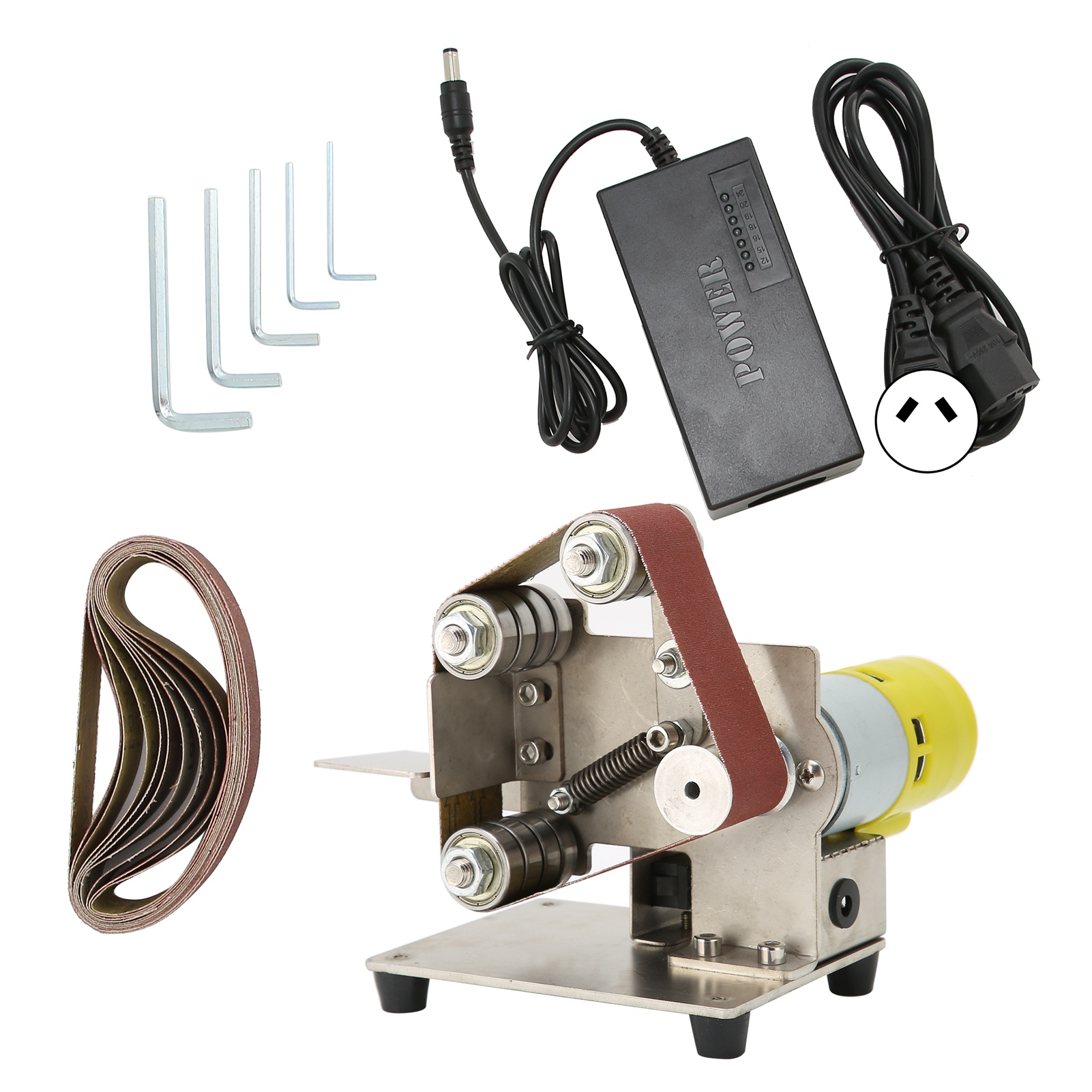 150-w-miniatur-bandschleifer, Tragbarer Elektrischer Polierer Für Heimwerker, Schärfer Mit 110–240-v-stecker (australien)