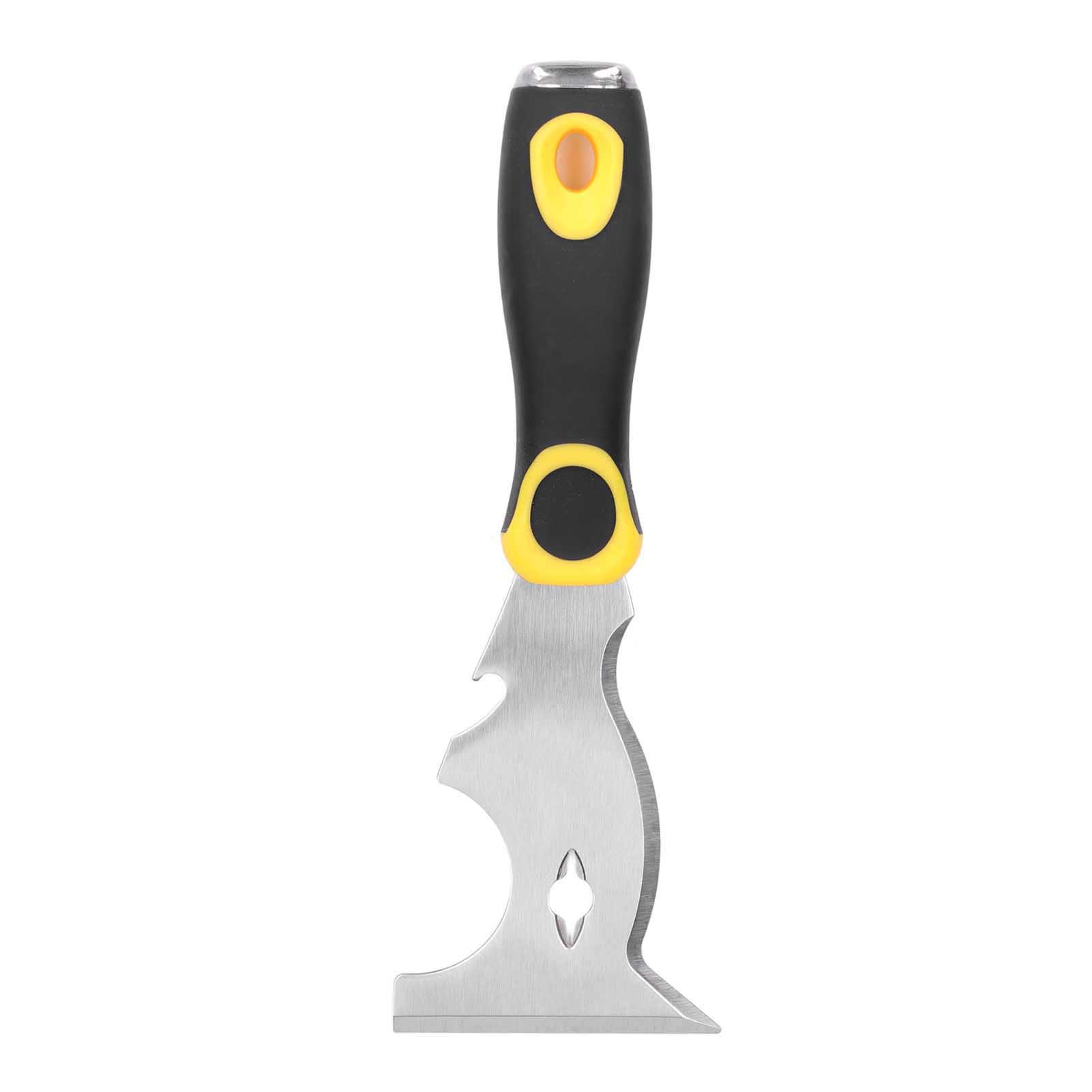 Multifunktionaler Schaber Mit Dicker Edelstahlklinge Und Rutschfestem Griff Zum Entfernen Von Farbe, 7,5 Cm