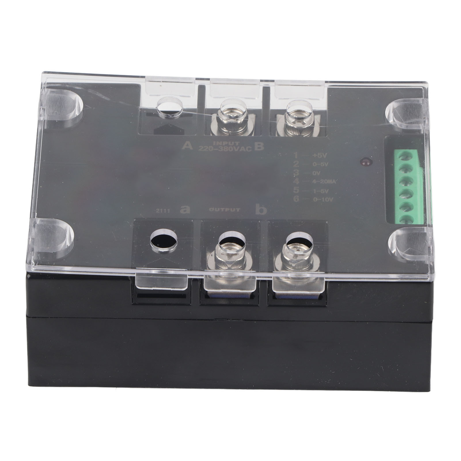 Einphasiger Scr-spannungsregler 220–380 V Ac, Halbleiterrelais Ssr-120wa-h Ohne Kühlkörper