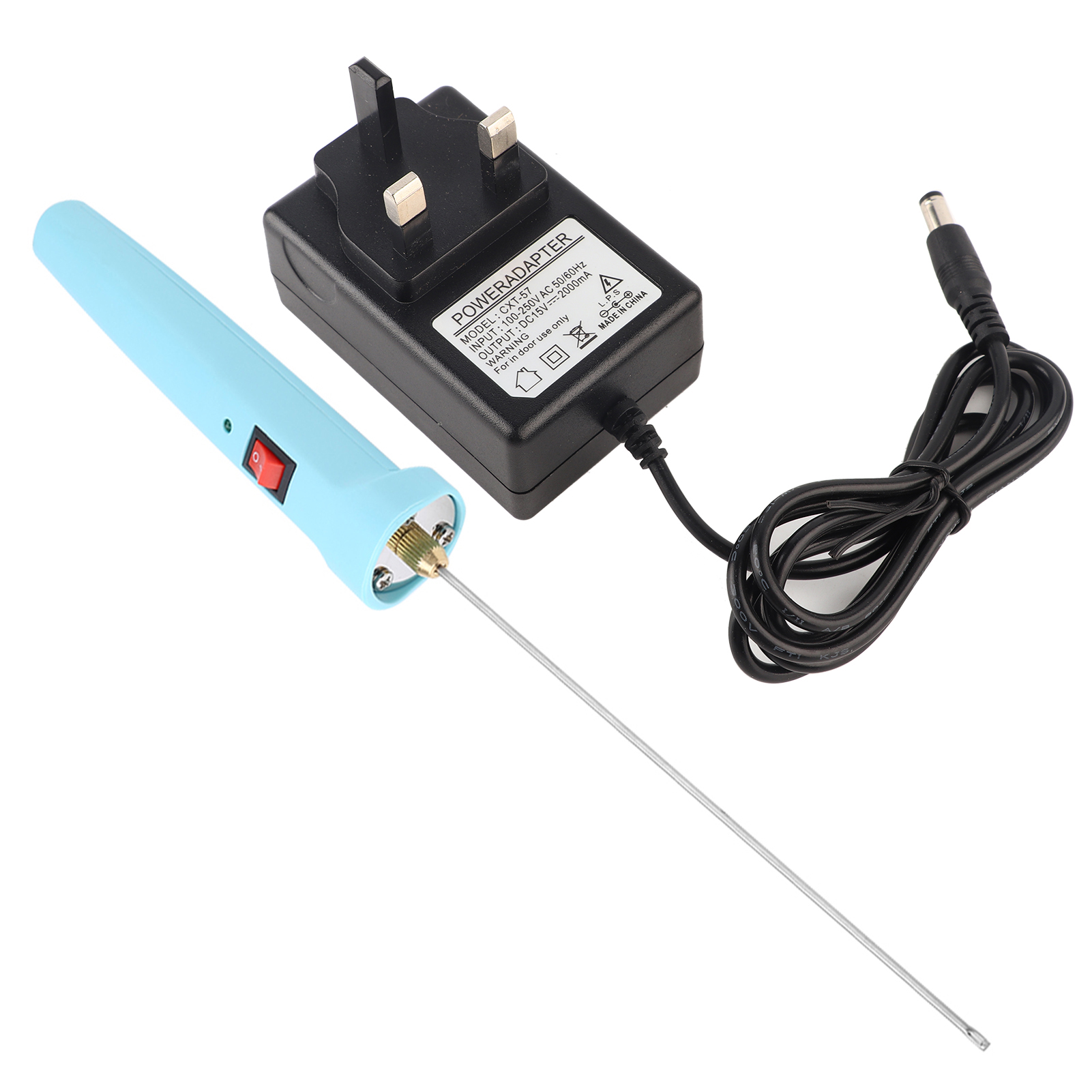 30-w-thermoschneidstift Für Polystyrol Und Schaumstoff, 25 Cm, 110–250 V Mit Uk-stecker
