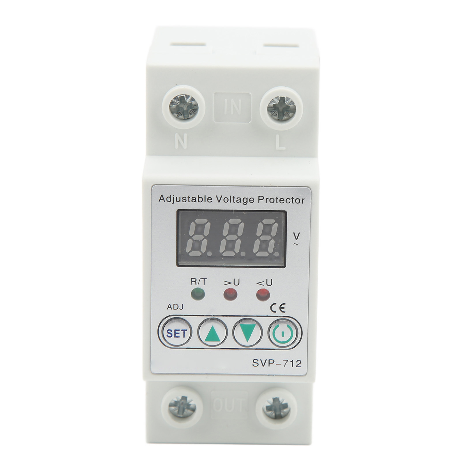 220-v-40-a-überspannungsschutzschalter, Einstellbar Mit Automatischer Rückstellung Und Einstellbarer Verzögerung.