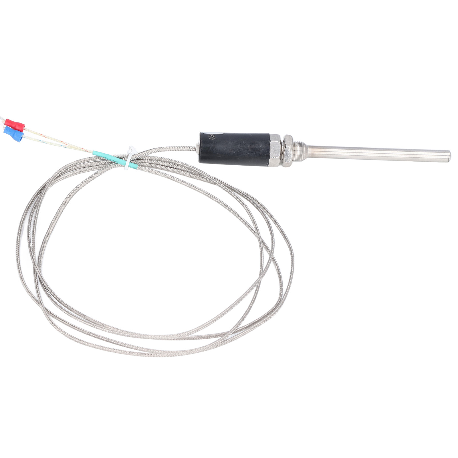 Thermoelement-sensor Typ K Mit Nichromummanteltem Draht Und 100 Mm Geradem Schaft