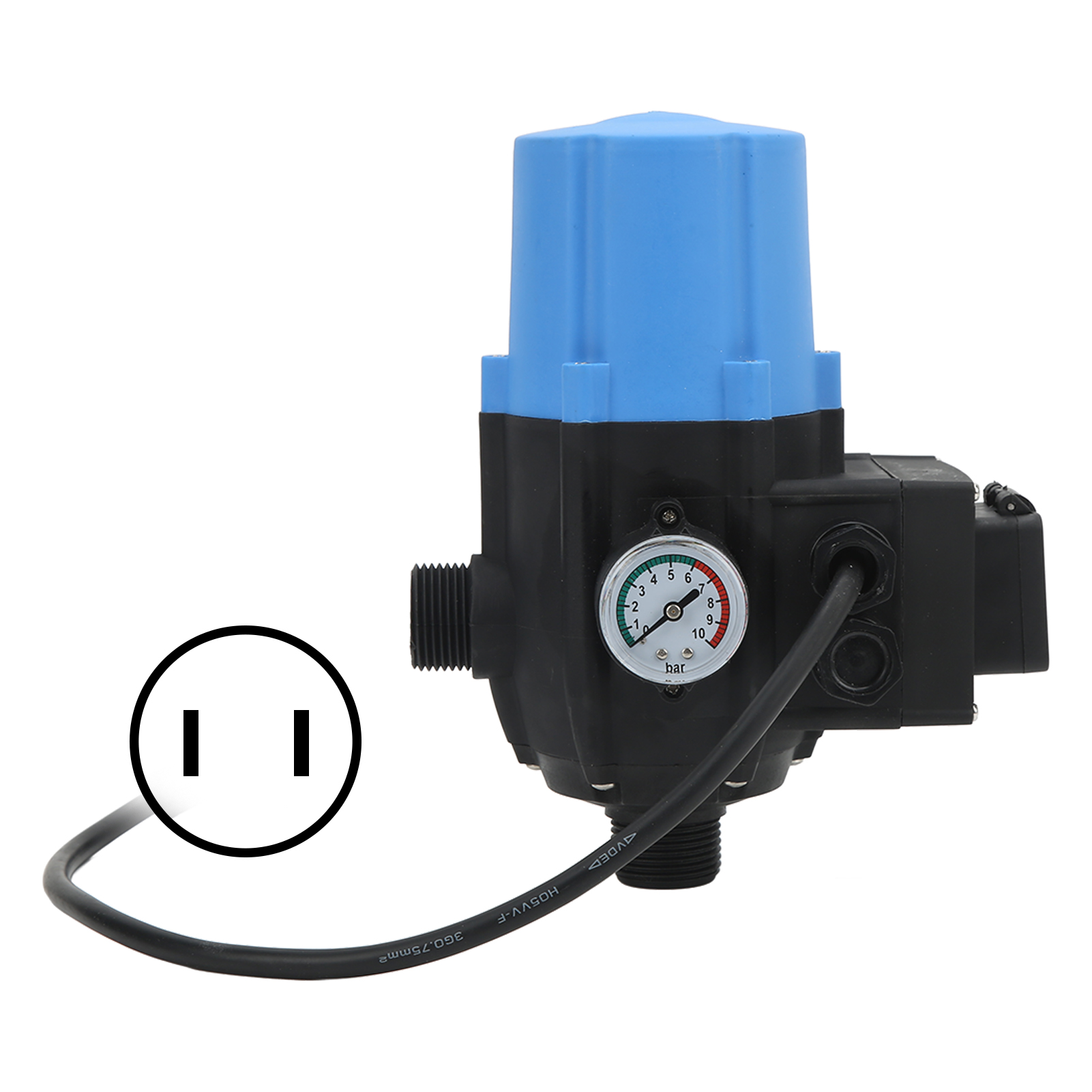 Wasserdichter Intelligenter Pumpendruckregler, Druckschalter Mit 110-120v Us-stecker Für Wasserpumpen (0,75kw)