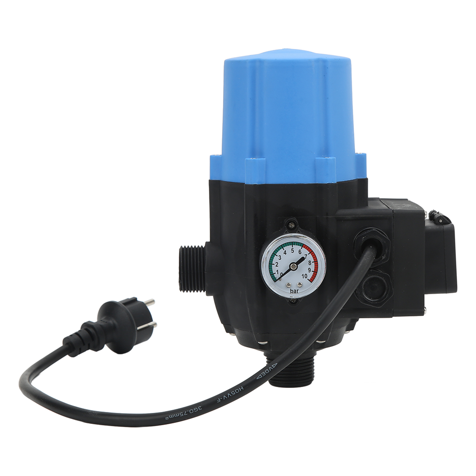 Wasserdichter, Intelligenter Pumpendruckregler Mit Automatischer Steuerung Und 220–240-v-eu-stecker Für 1,1-kw-wasserpumpe