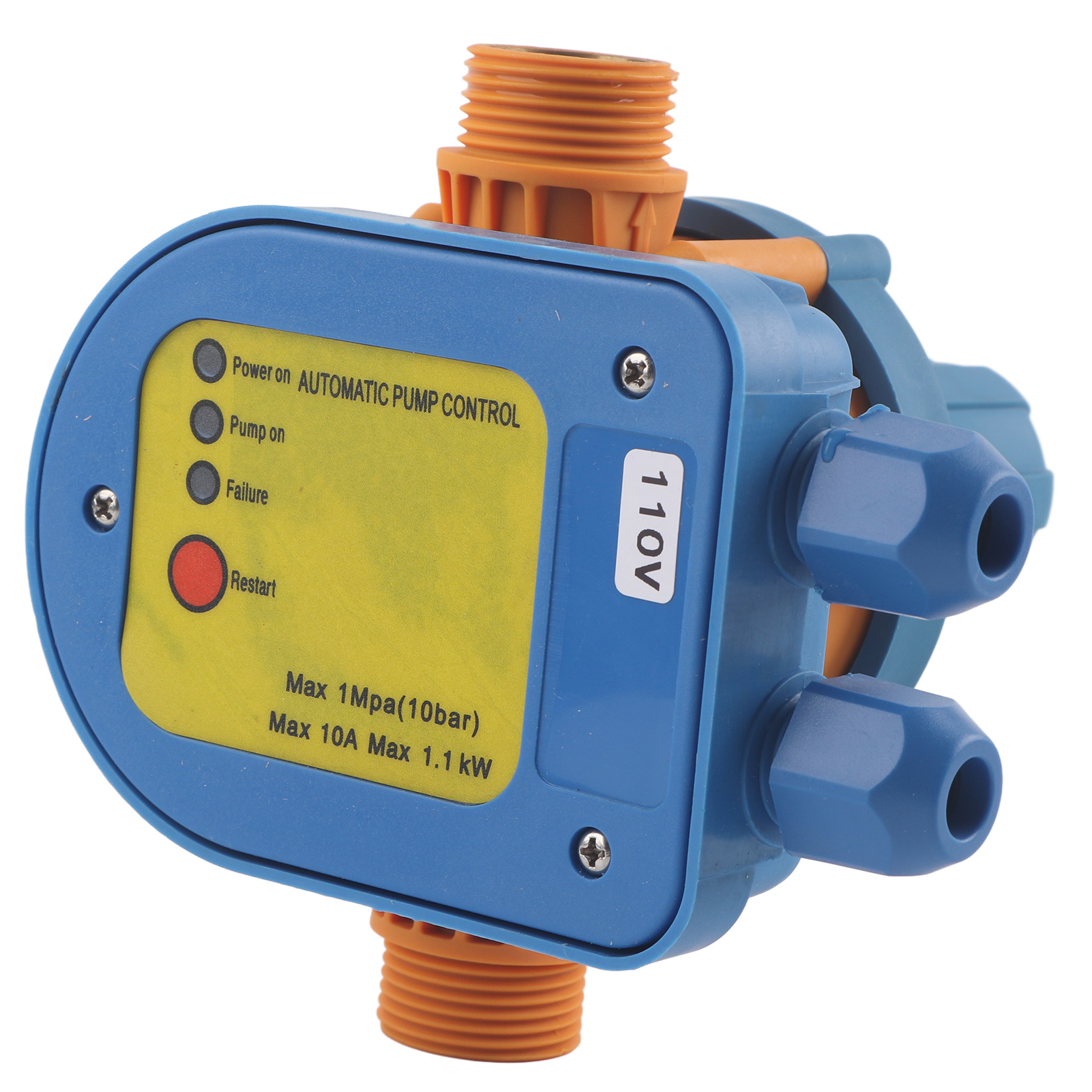 Druckschalter Für Wasserpumpe 1,5–2,2 Bar, Automatisch Einstellbar, 0,75 Kw, 110–120 V, Wasserdicht