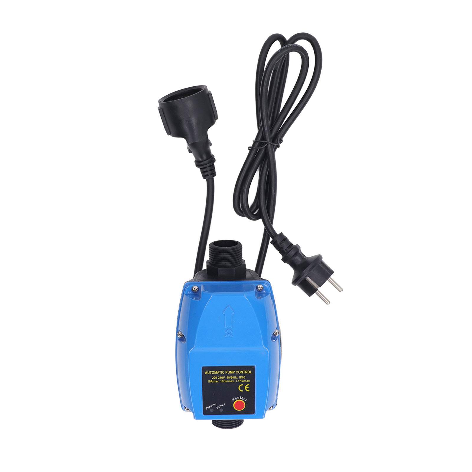 Automatische Druckerhöhungspumpe 1,1 Kw, 145 Psi, Schutzart Ip65, Mit Durchflussschalter Für Den Hausgebrauch, Wechselstrom 220–240 V