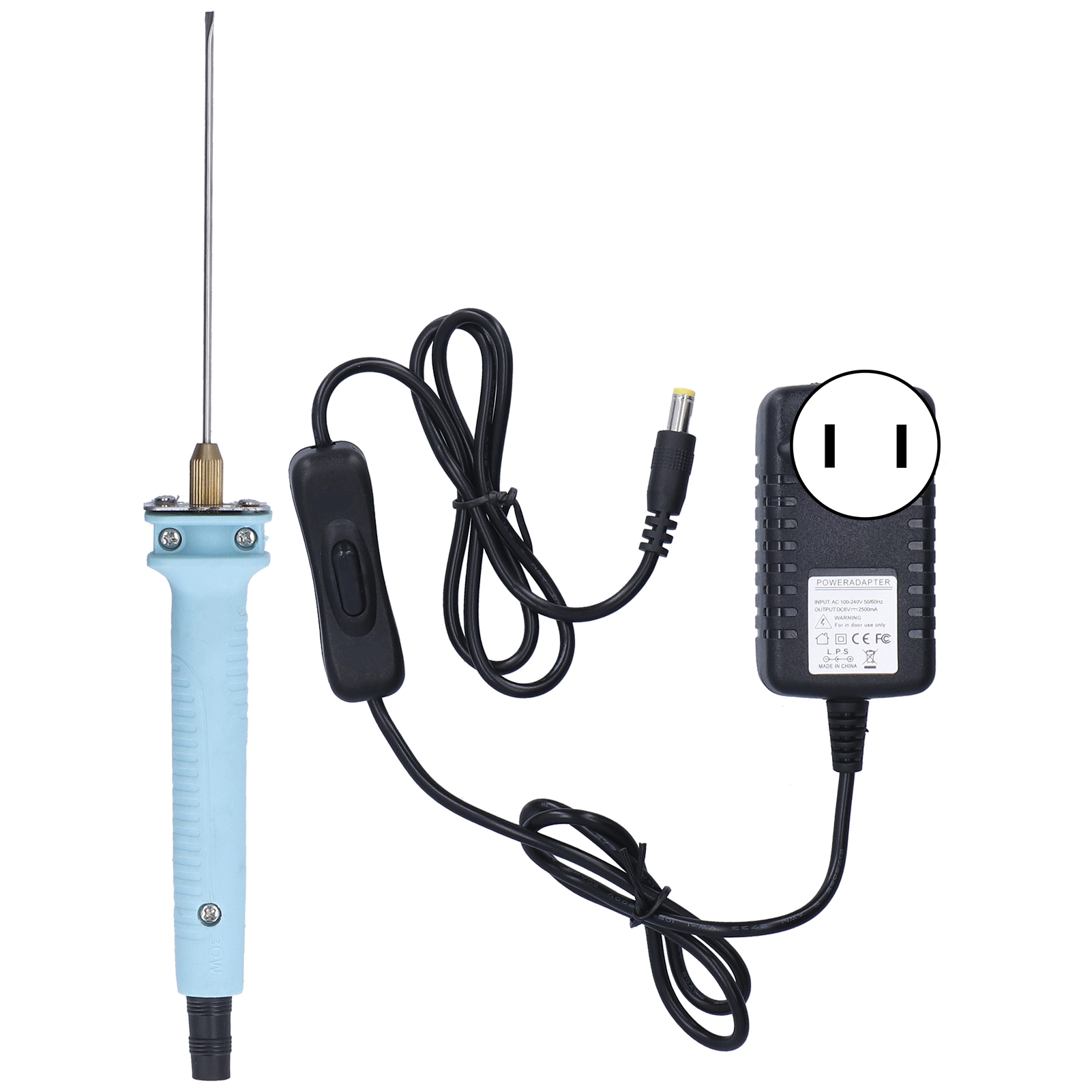 Thermischer Schneidstift Für Polystyrol, Elektrische Maschine, 10 Cm, 6 V Dc, Us-netzteil