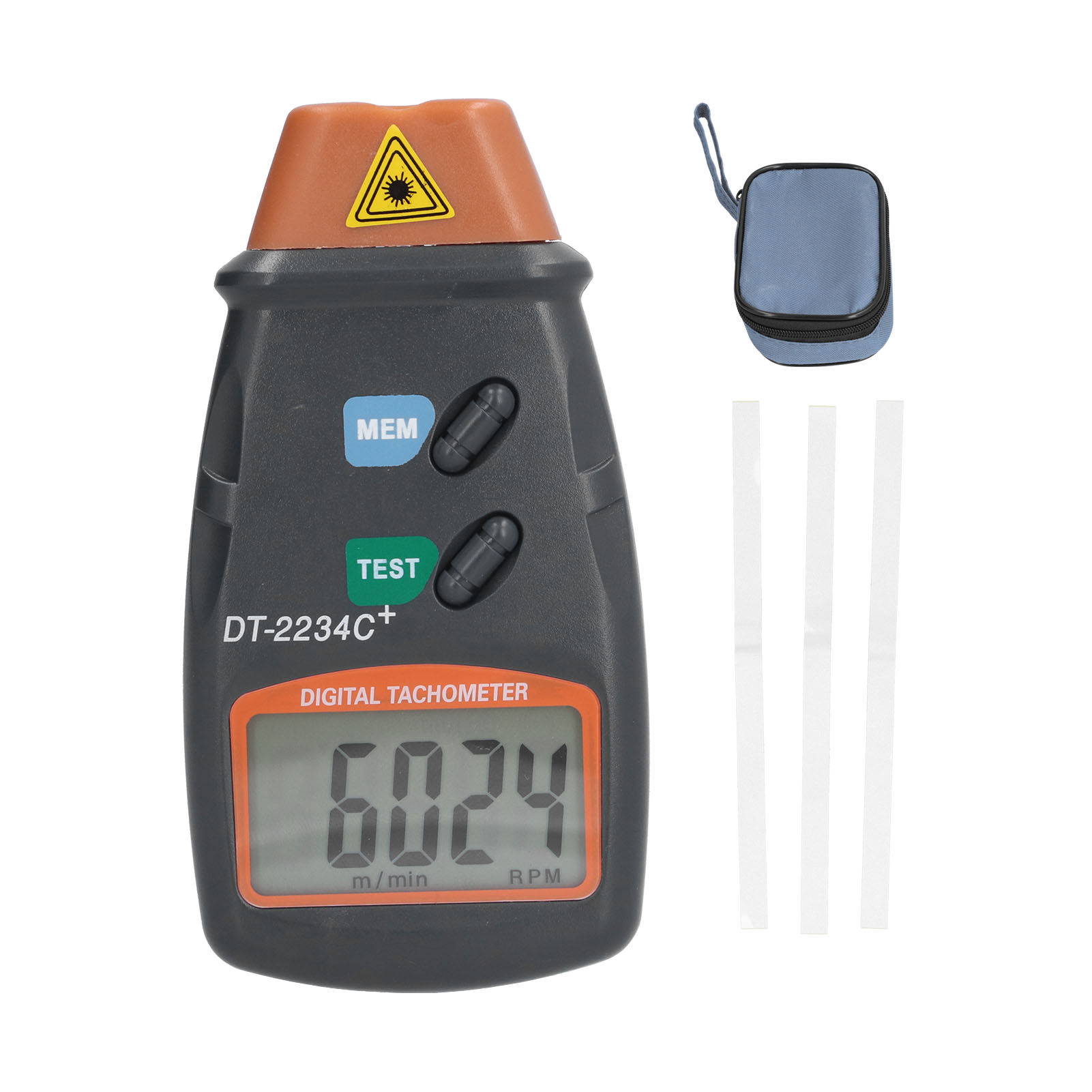 Dt2234c+ Hochpräziser Digitaler Laser-drehzahlmesser Für Motordrehzahl Und Drehmoment