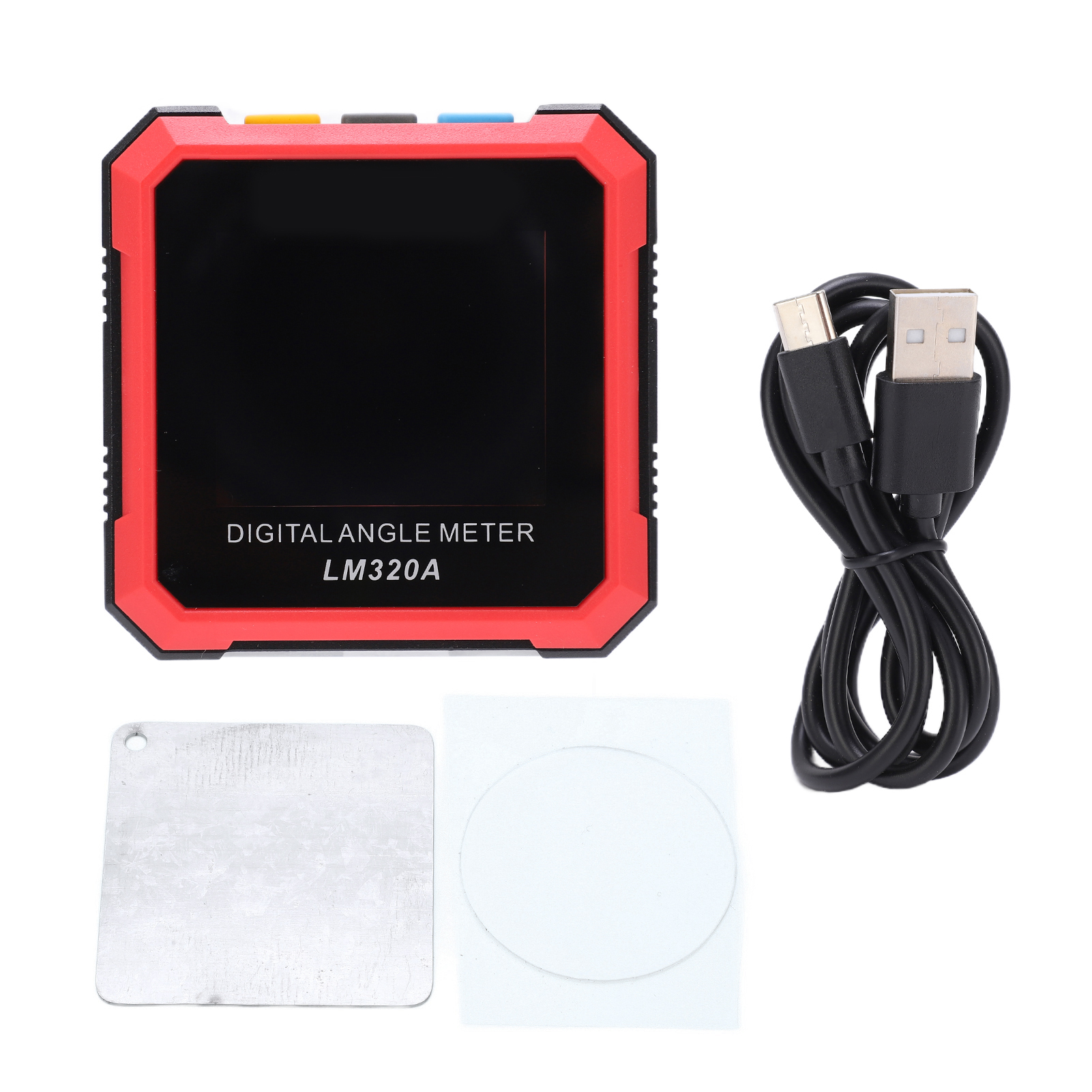 Lm320a Digitales Lcd-neigungsmessgerät Mit Hintergrundbeleuchtung Und Magnetfuß Zur Winkelmessung