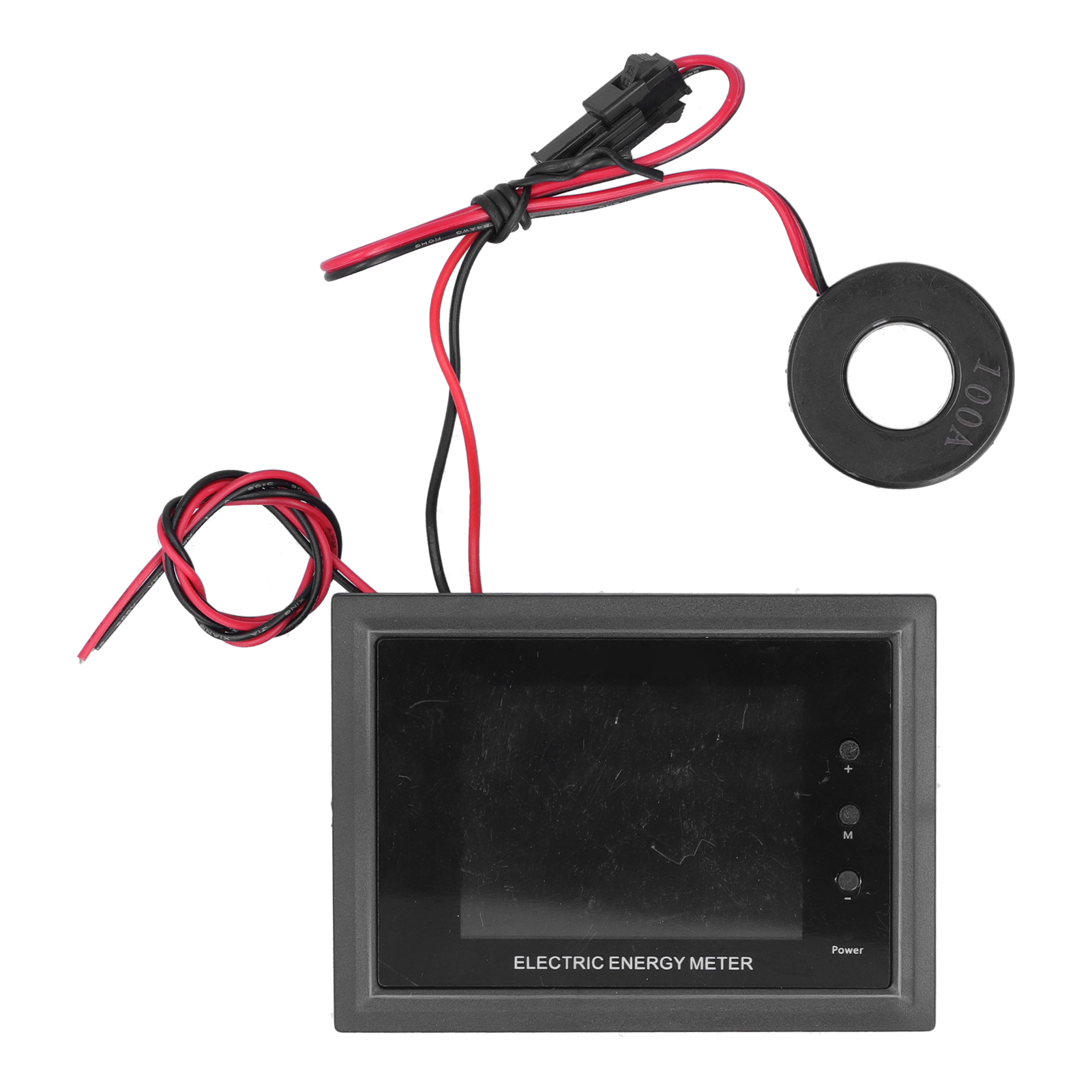 2,4-zoll-digitalvoltmeter, Amperemeter, Multimeter, Tester, Wechselstrom 50–300 V, 0–100 A, 30 Kw