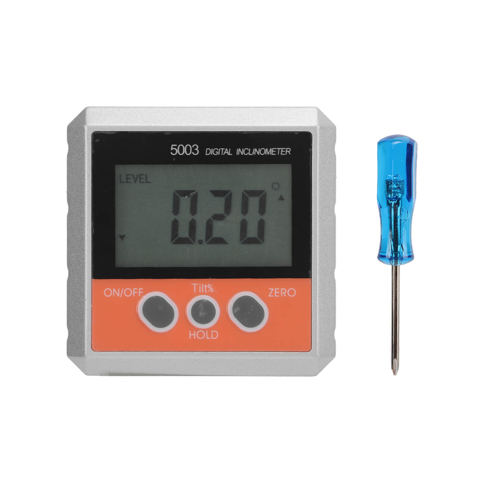 Ruoshui 5003 Digitaler Magnetischer Neigungsmesser 4x90° Elektronische Wasserwaage Wasserdicht Ip54 Winkelmessung