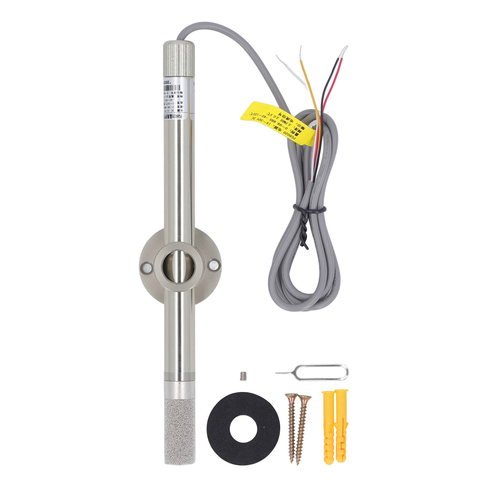 Temperatur- Und Feuchtigkeitssensor 4–20 Ma, Ip68 Wasserdichte Sonde, Sender 15–30 V Dc