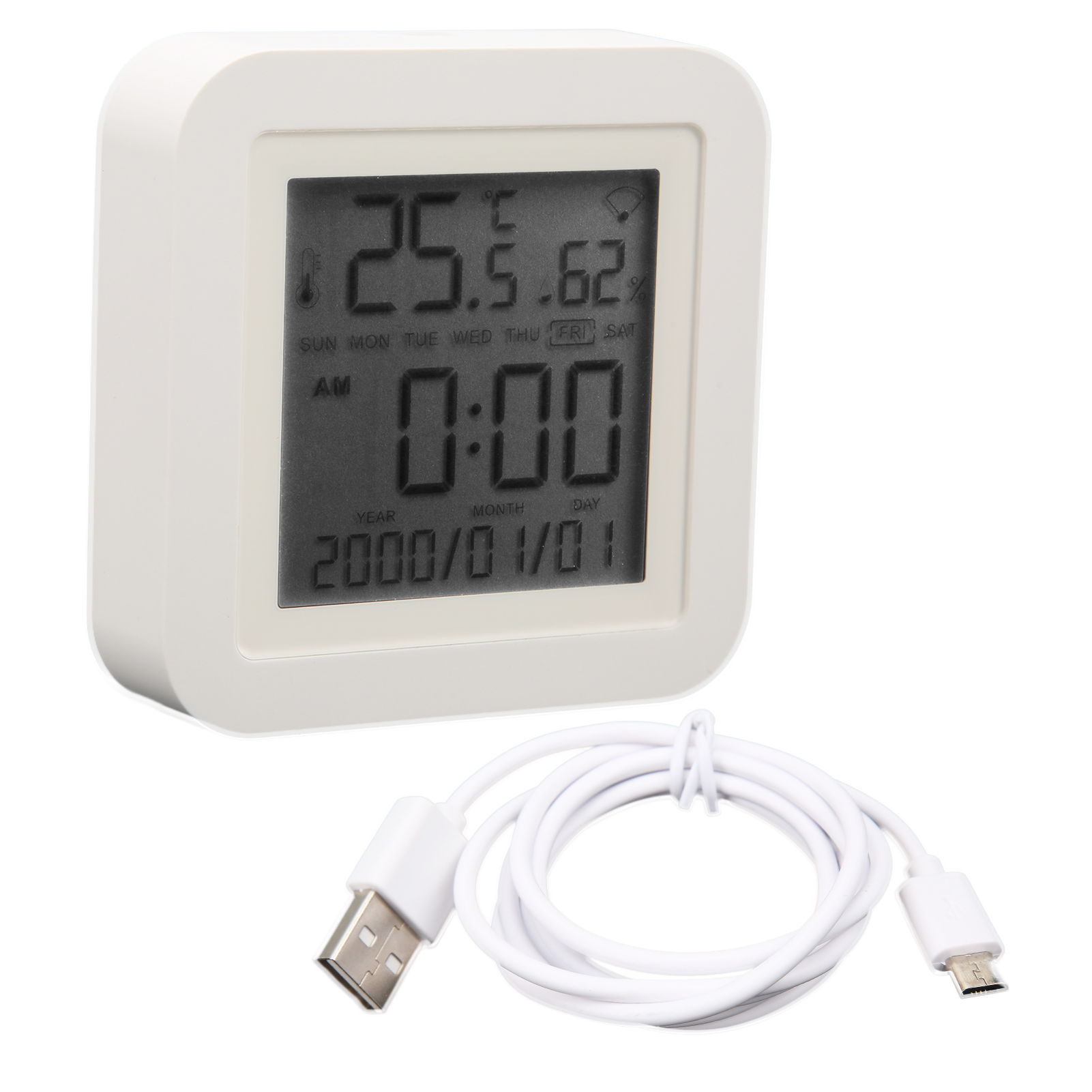 Th06 Intelligentes Digitales Wlan-thermometer Mit Hygrometer-sensor Zur Messung Von Temperatur Und Luftfeuchtigkeit In Innenräumen