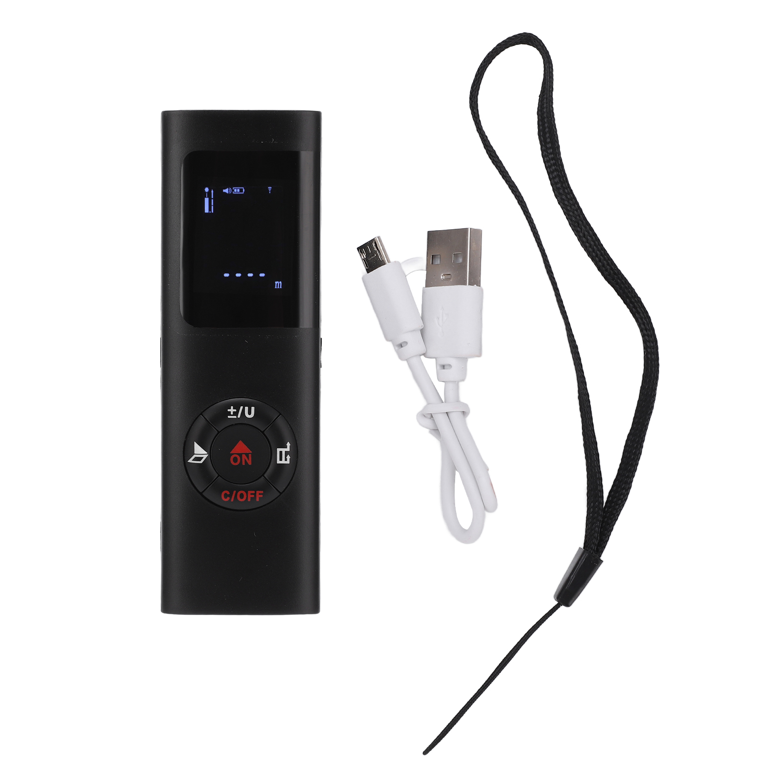 40 M Mini-usb-laser-entfernungsmesser Mit Wiederaufladbarem Akku Für Infrarot-distanzmessung