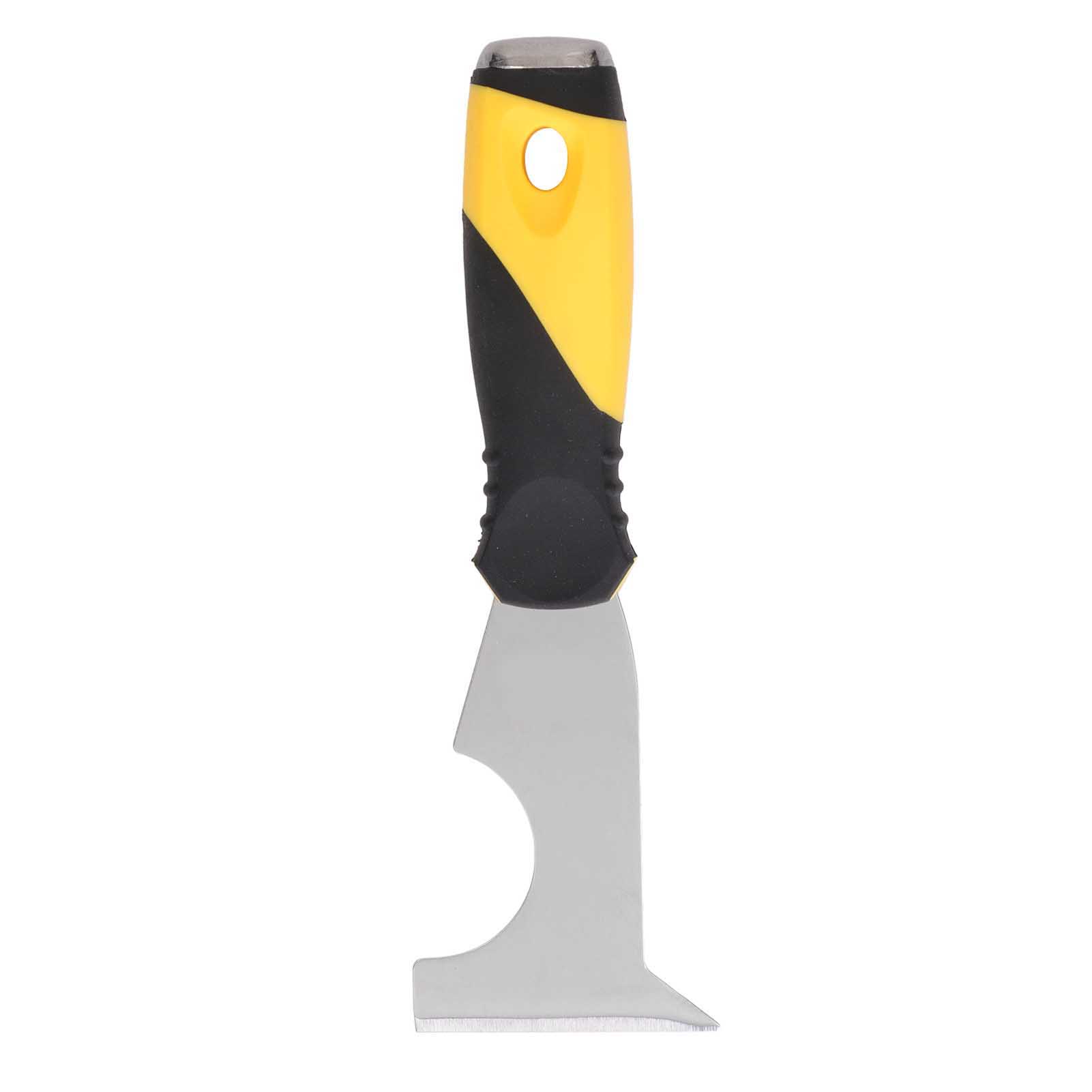 Multifunktionsschaber Mit Dicker Edelstahlklinge Zum Abbeizen Und Lackieren, 6,5 Cm Langer, Rutschfester Griff