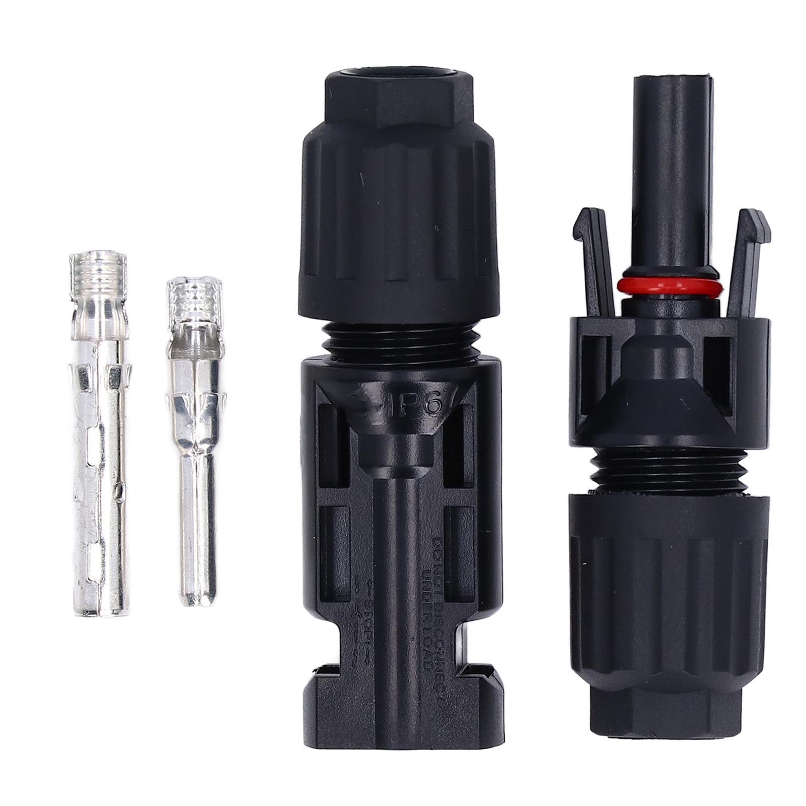 Sets Stecker/buchse Für Solarmodule, Ip67 Wasserdicht, Pv-modulkabel, Hochspannungsstecker 30 A 1000 V