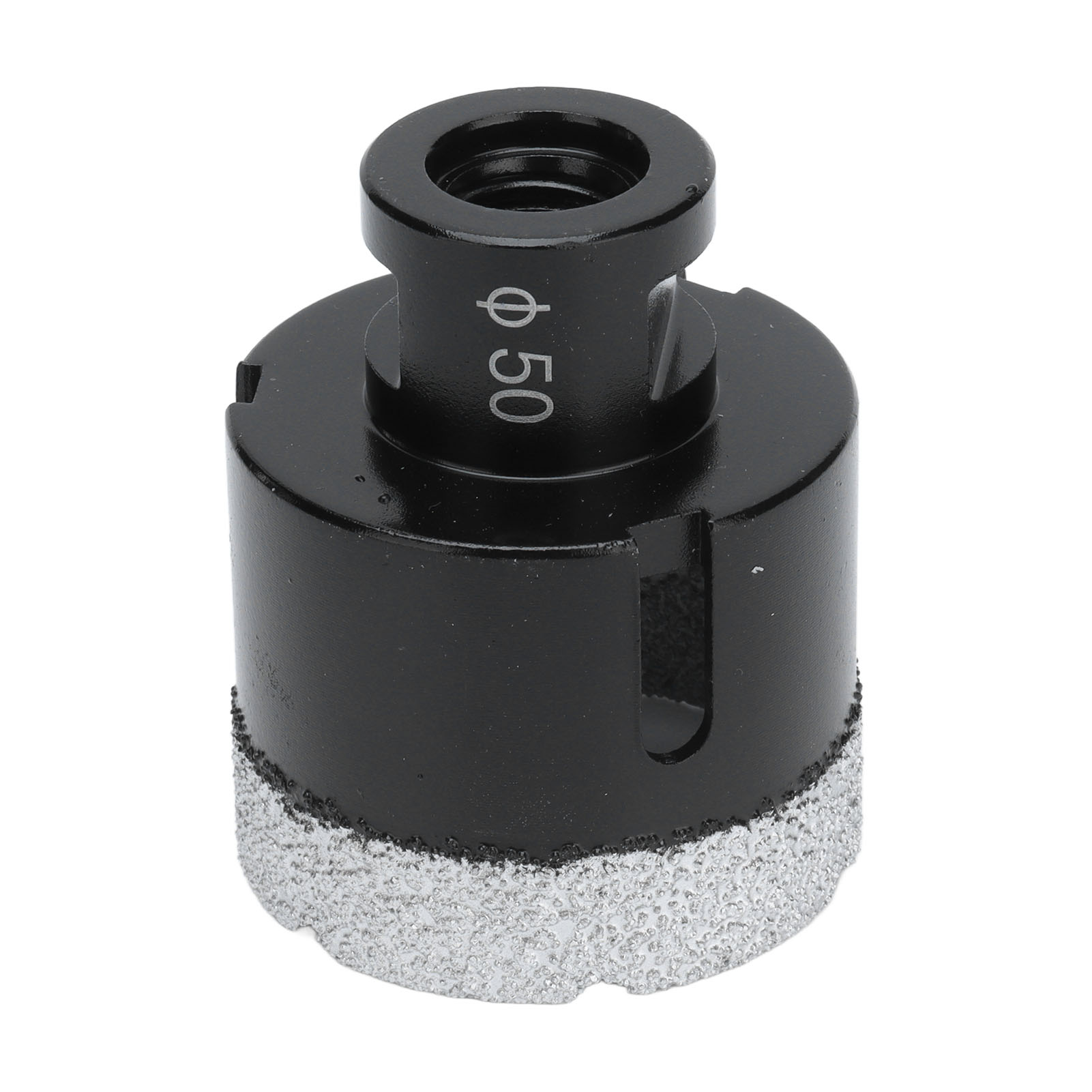 Vakuumgelötete Diamantbohrer Für Marmor, M14 Schwarzer 50-mm-kernbohrer Für Präzisionsbohrungen