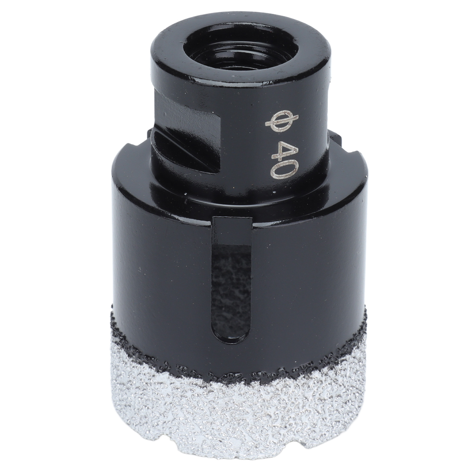 Vakuumgelötete Diamantbohrer Für Marmor, M14 Schwarzer 40-mm-kernbohrer Zum Bohren Von Fliesen