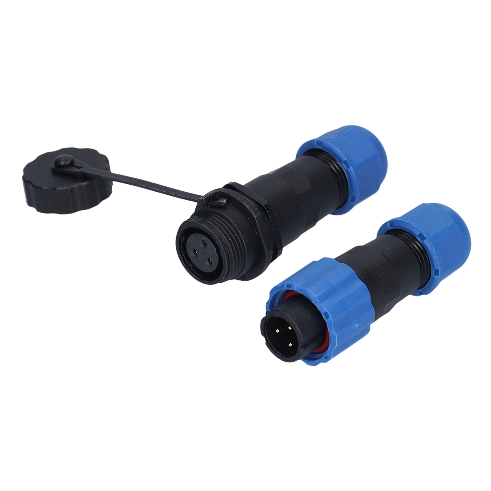 Hochkorrosionsbeständiger 7-poliger Luftfahrtstecker, 1- Auf 7-poliger Luftfahrtkabelstecker, 250 V, 5 A