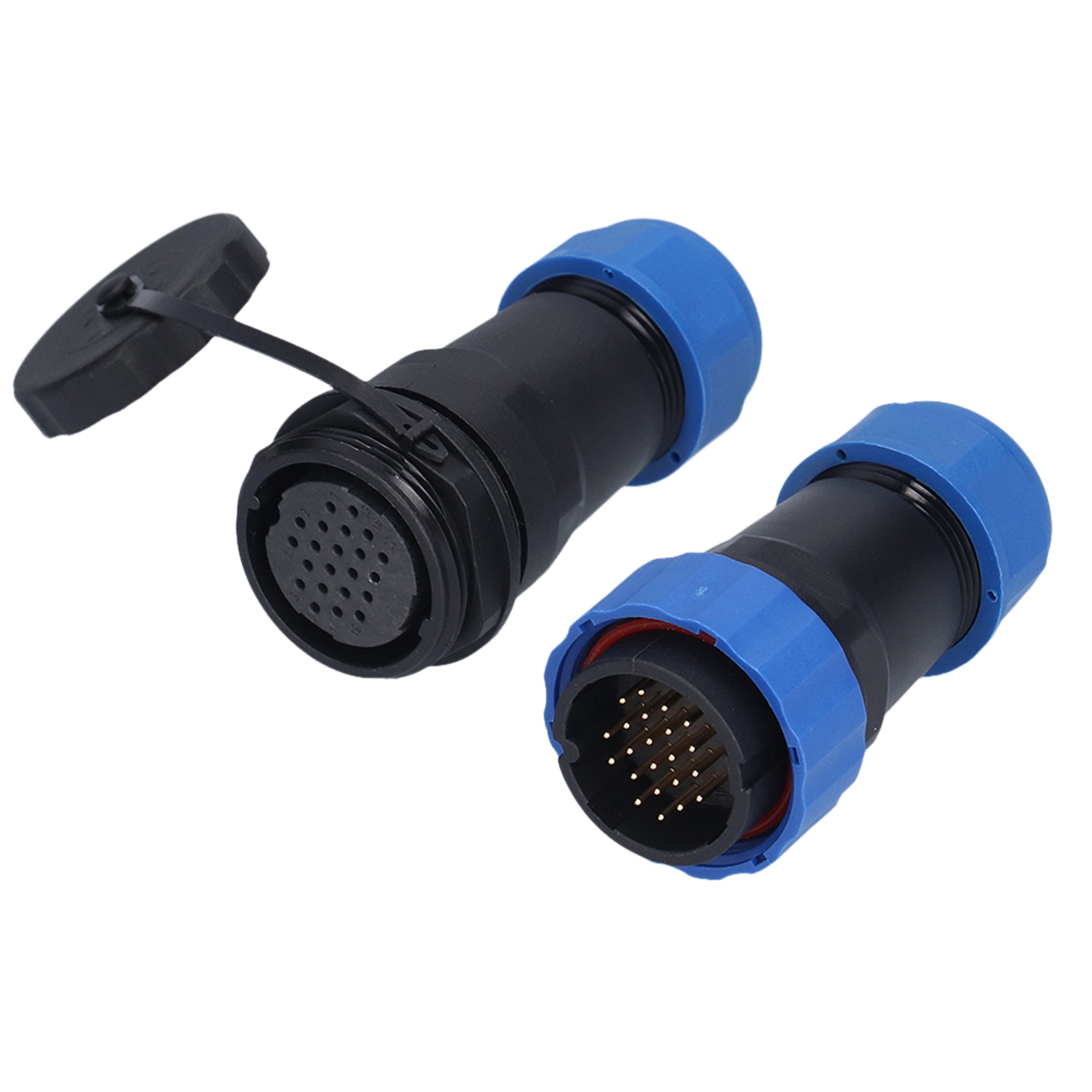 Ip68 Wasserdichter Luftfahrtstecker (männlich/weiblich), Sp2822 250v 5a Stecker Mit Anschlussklemmen