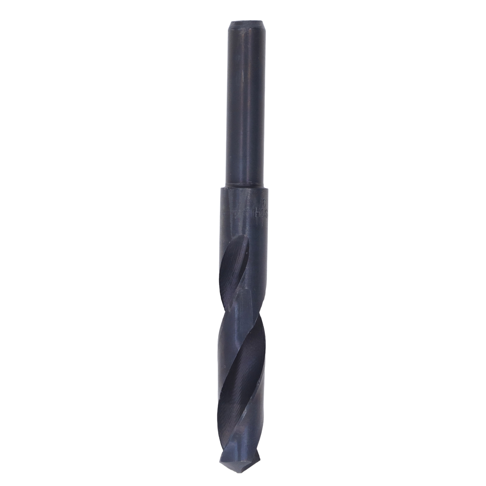 Hss-hochgeschwindigkeitsbohrer, 1/2"-zylinderschaft, Für Manuelles Bohren, 16 Mm Durchmesser, Schwarz