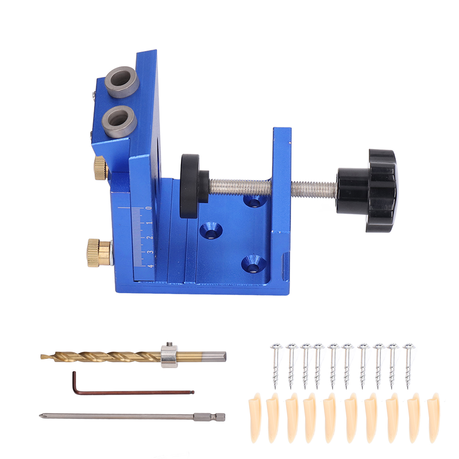 Winkelbohrpositionierer Aus Aluminiumlegierung Für Winkelfräsen Und Präzises Bohren In Holz
