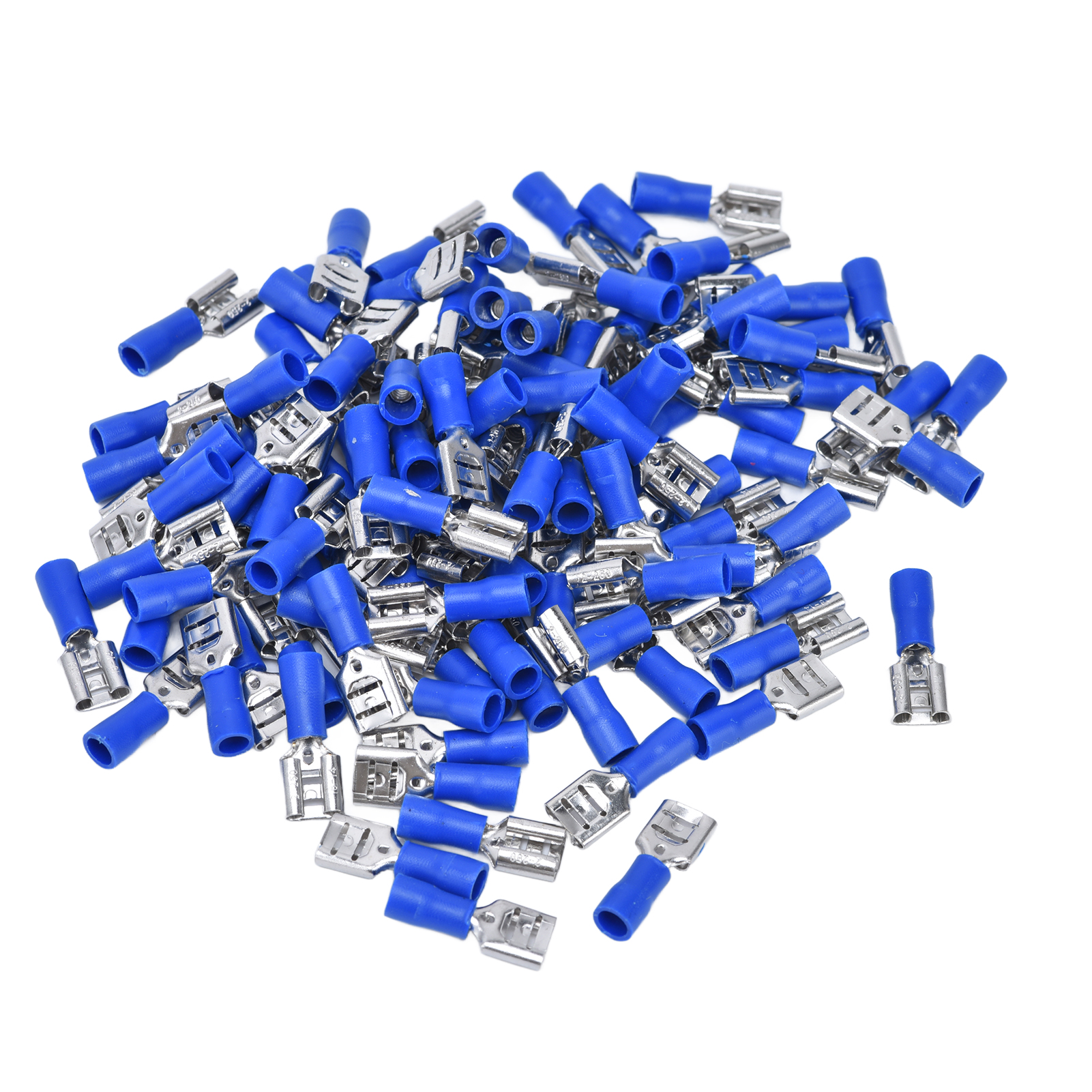 100 Stück Fdd2250-buchsen Mit Blauer Isolierung Für 1,5–2,5 Mm Kabel – Optimale Leitfähigkeit