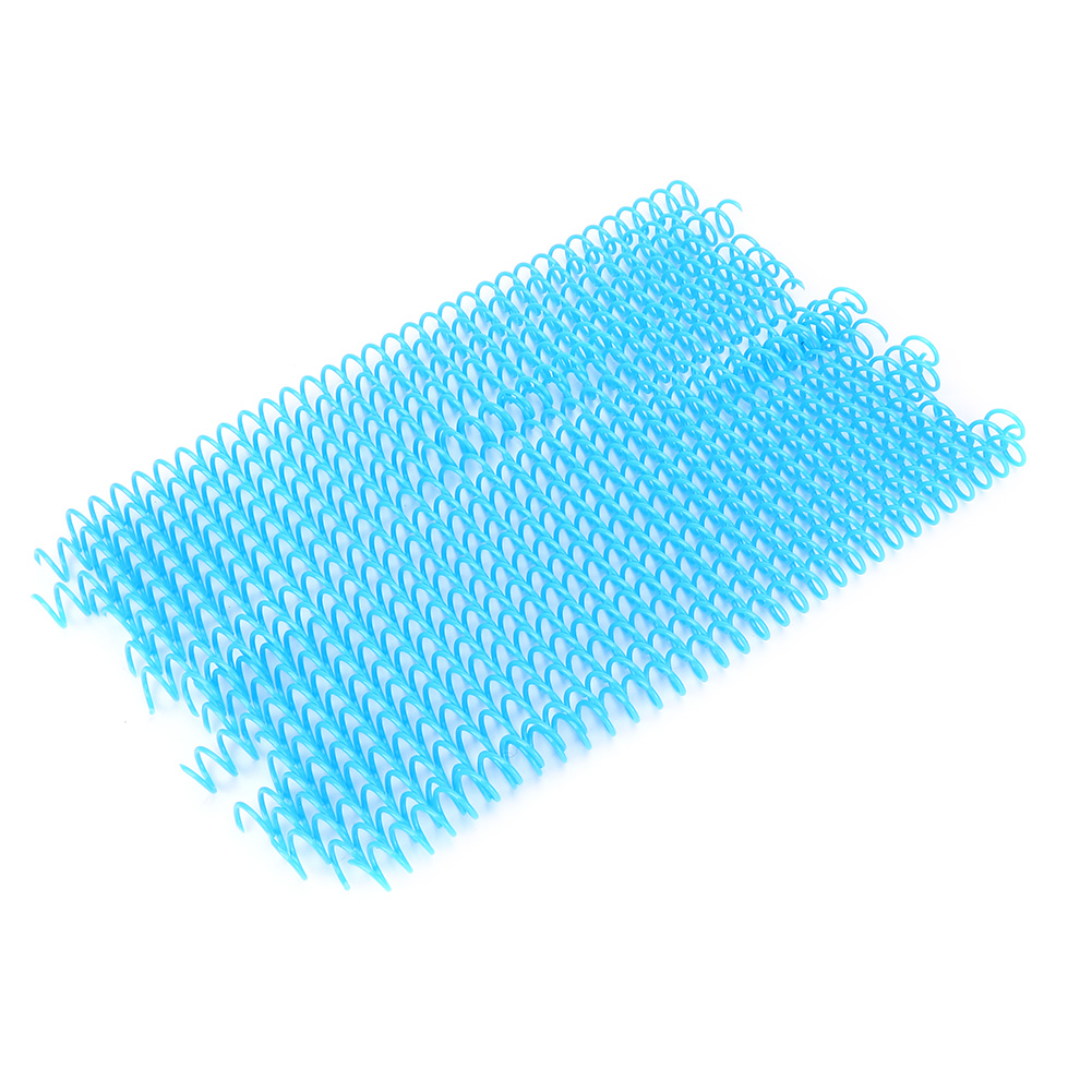 20 Spiralringe Aus Kunststoff Zum Zusammenbinden Von Losen A4-blättern, 13 Mm, Blau, 20er-packung