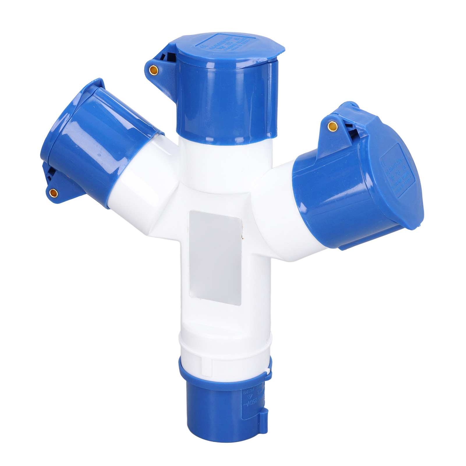 3-wege-industriesteckdose 16 A, Wasserdicht, Für Innen- Und Außenbereich – Elektrischer Stecker Hr-1013