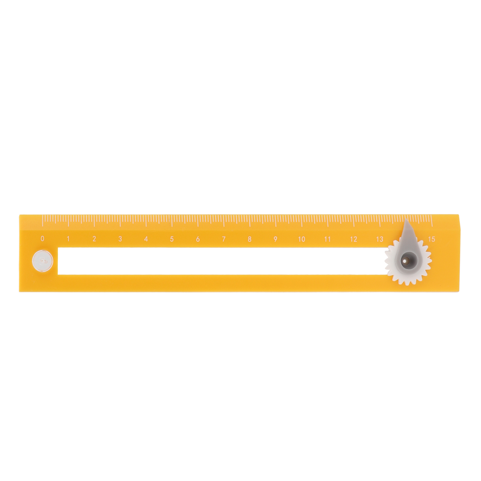 Kombinierter Zirkel Und Lineal, Präzisionszeichenwerkzeug Für Schüler, Gelbe Schulsachen
