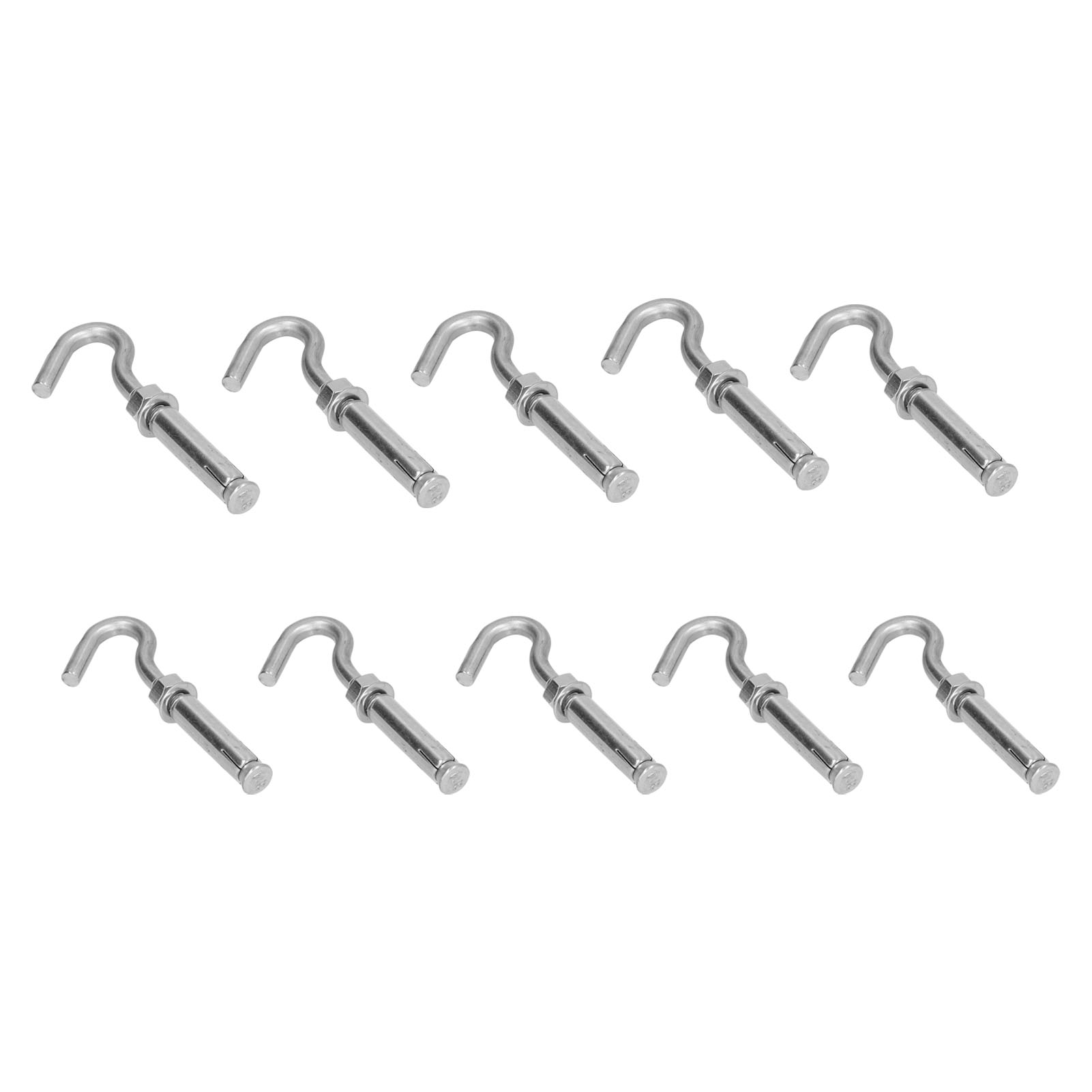 10 Edelstahl-spreizdübel M10 Für Betonwandbefestigungen