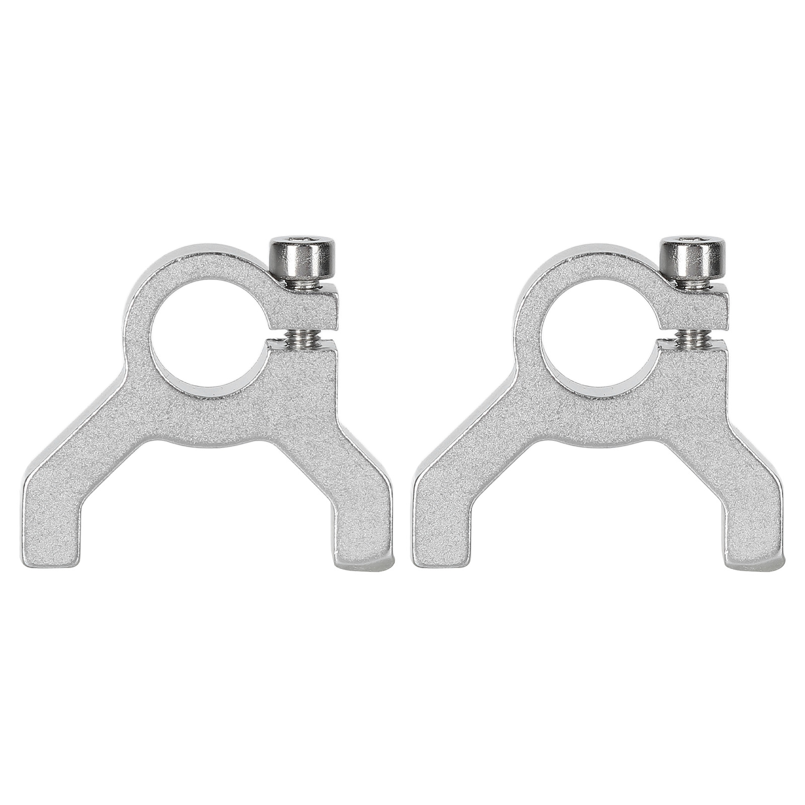 2-teilige Aluminium-doppelständer-montagehalterung Für Rohre, Klemme Für Diy-roboterprojekte