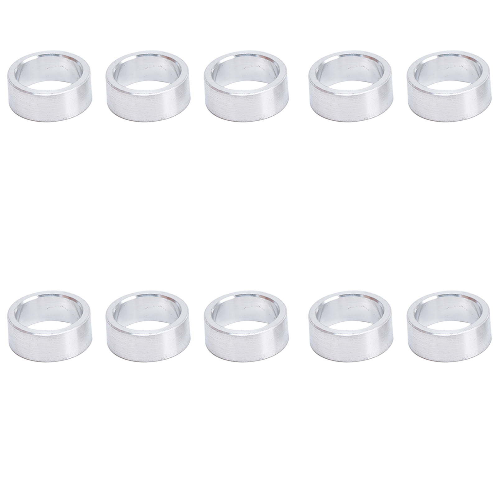 10 Stück Distanzstücke Aus Aluminiumlegierung, 10 Mm Durchmesser, 4 Mm Dicke Für Runde Halterungen
