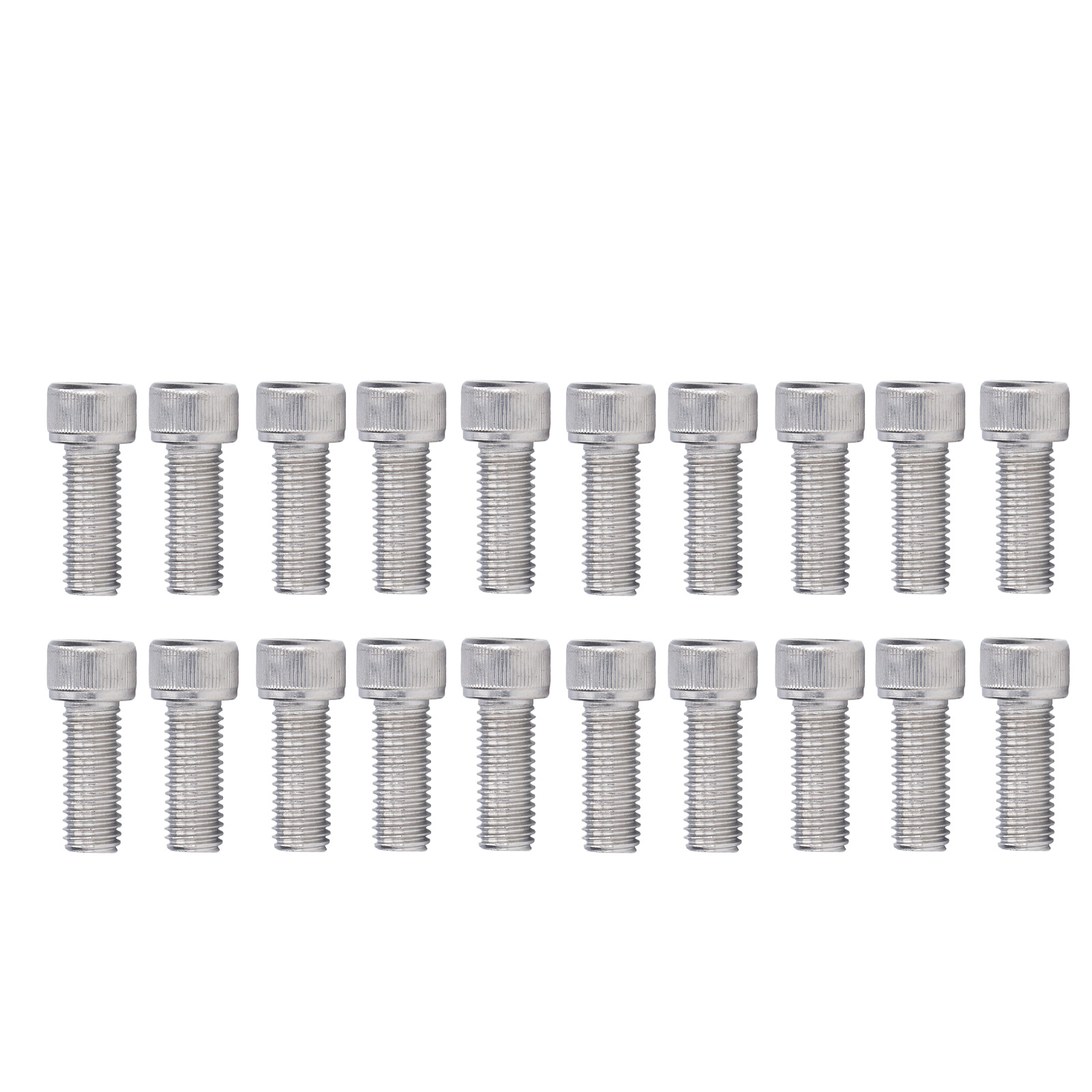 20 M12x35 A2-70 Edelstahl-innensechskantschrauben, Grobgewinde Din 912 - 20er-packung