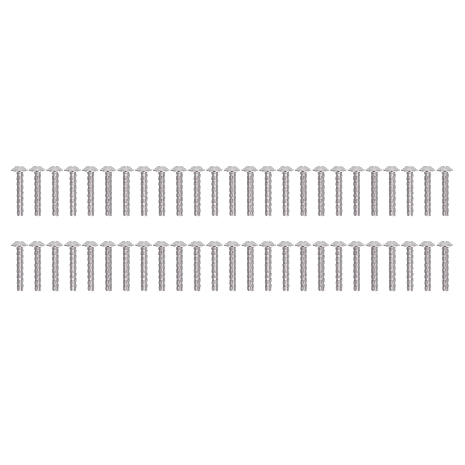 50 Senkkopfschrauben Aus Edelstahl A2-70, M5x30mm Innensechskantschraubensatz (50 Stück)