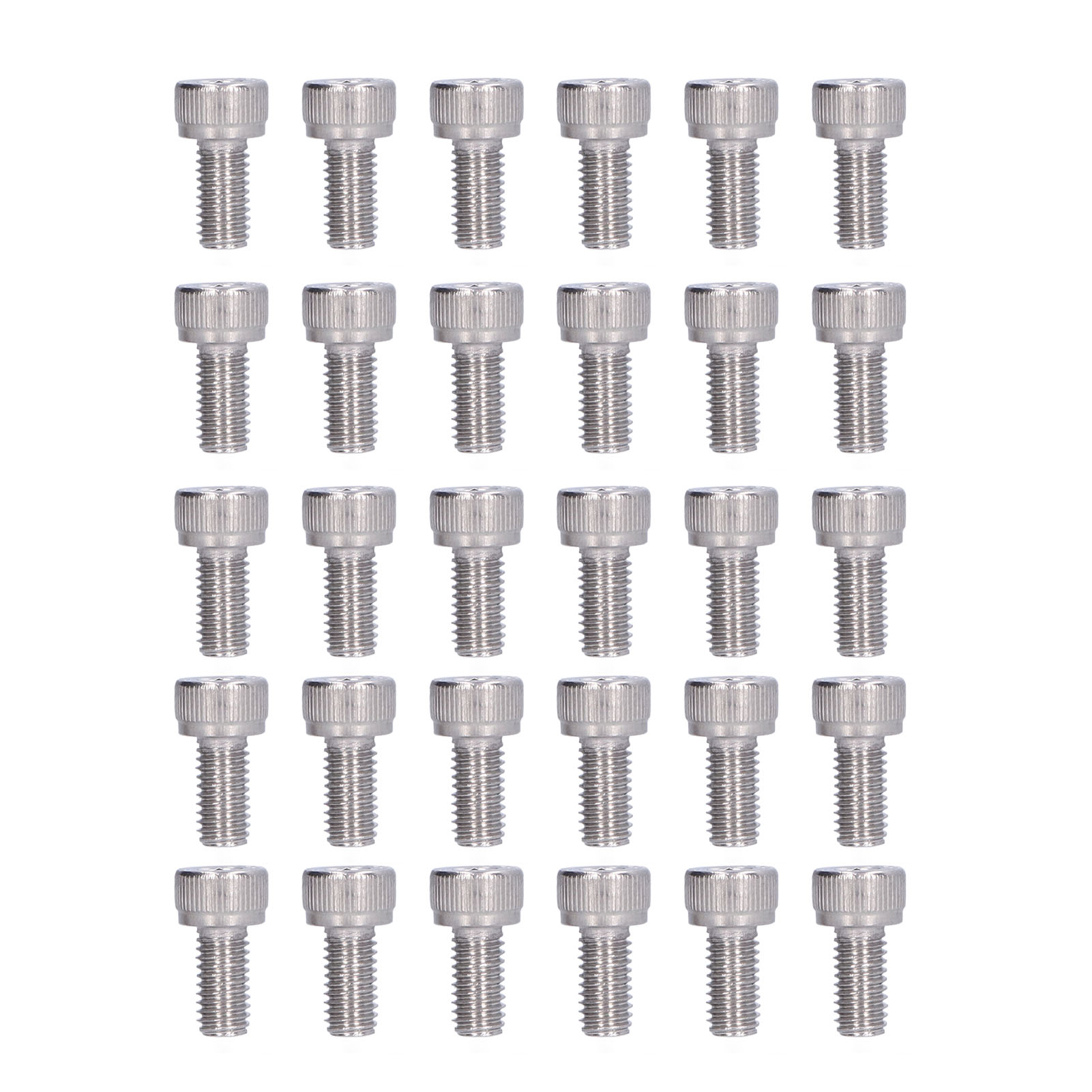 30 M5 A2-70 Edelstahl-linsenkopfschrauben Für Montage Und Reparatur, 30-teiliges Set M5x10