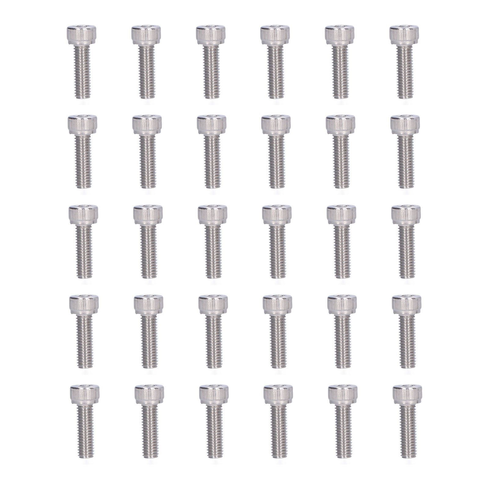 30 M5 A2-70 Edelstahl-linsenkopfschrauben, 30-teiliges Set Für Reparatur Und Montage, M5x16