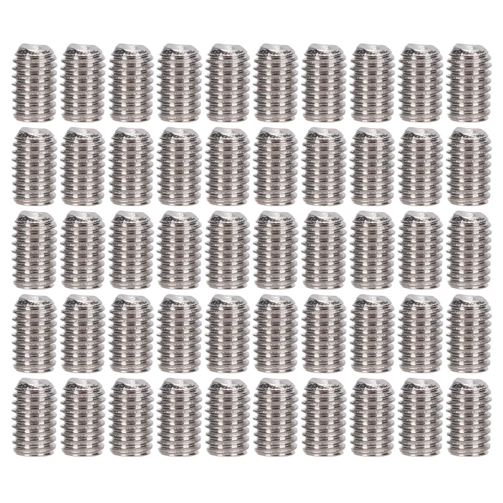 50 Stück Edelstahl-schrauben A2-70 Ohne Kopf, Sortiment Schraubensatz M3x5, Befestigungsmaterial
