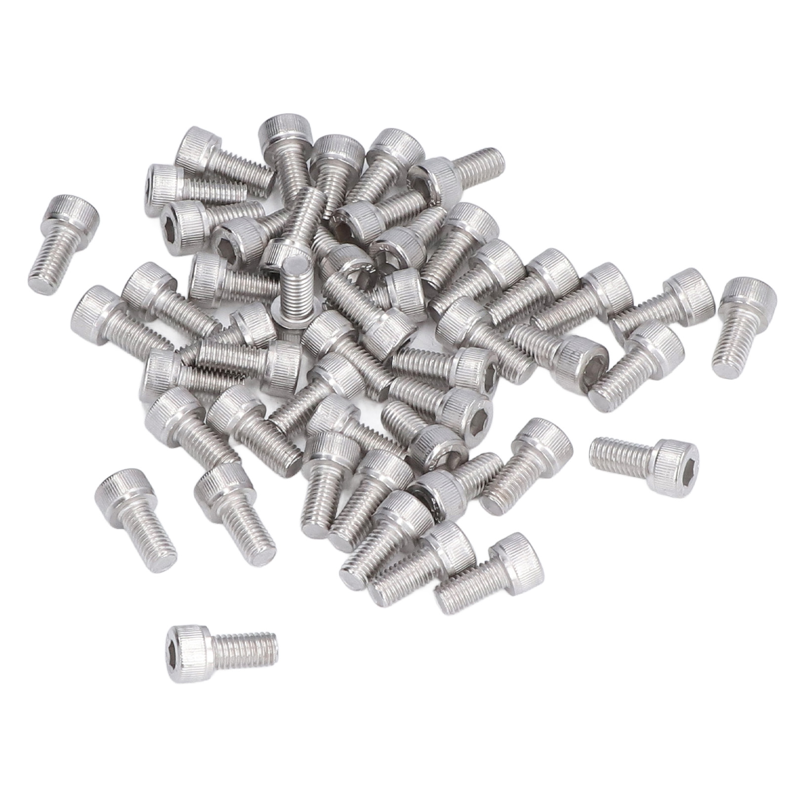 50 Innensechskantschrauben M8x25, Edelstahl A2-70, Grobgewinde Din 912 – 50er-packung