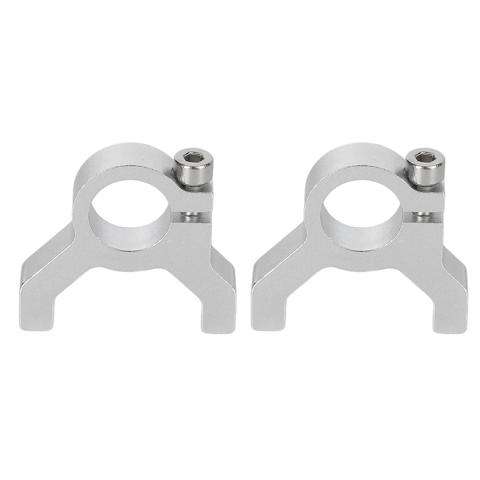 2-teilige Doppelständer-montagehalterung Für Aluminiumrohre, Einseitige Klemme Für Diy-roboter, Art.-nr. 3400-0032-0014