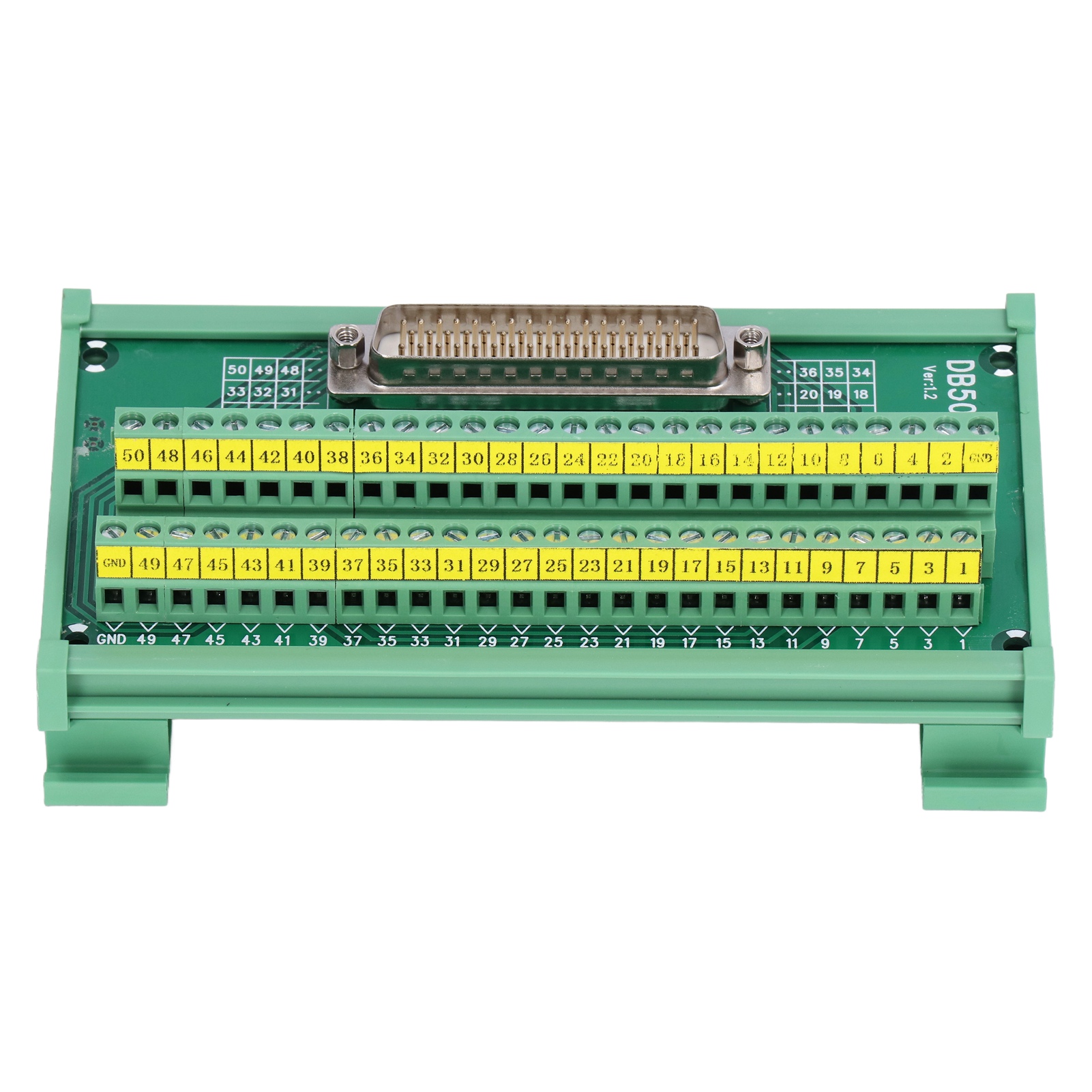 Leiterplatten-verteilerblock Mit Kupferbuchsen, Beschriftet Und Bedruckt, Oxidationsbeständig, 60 V Dc