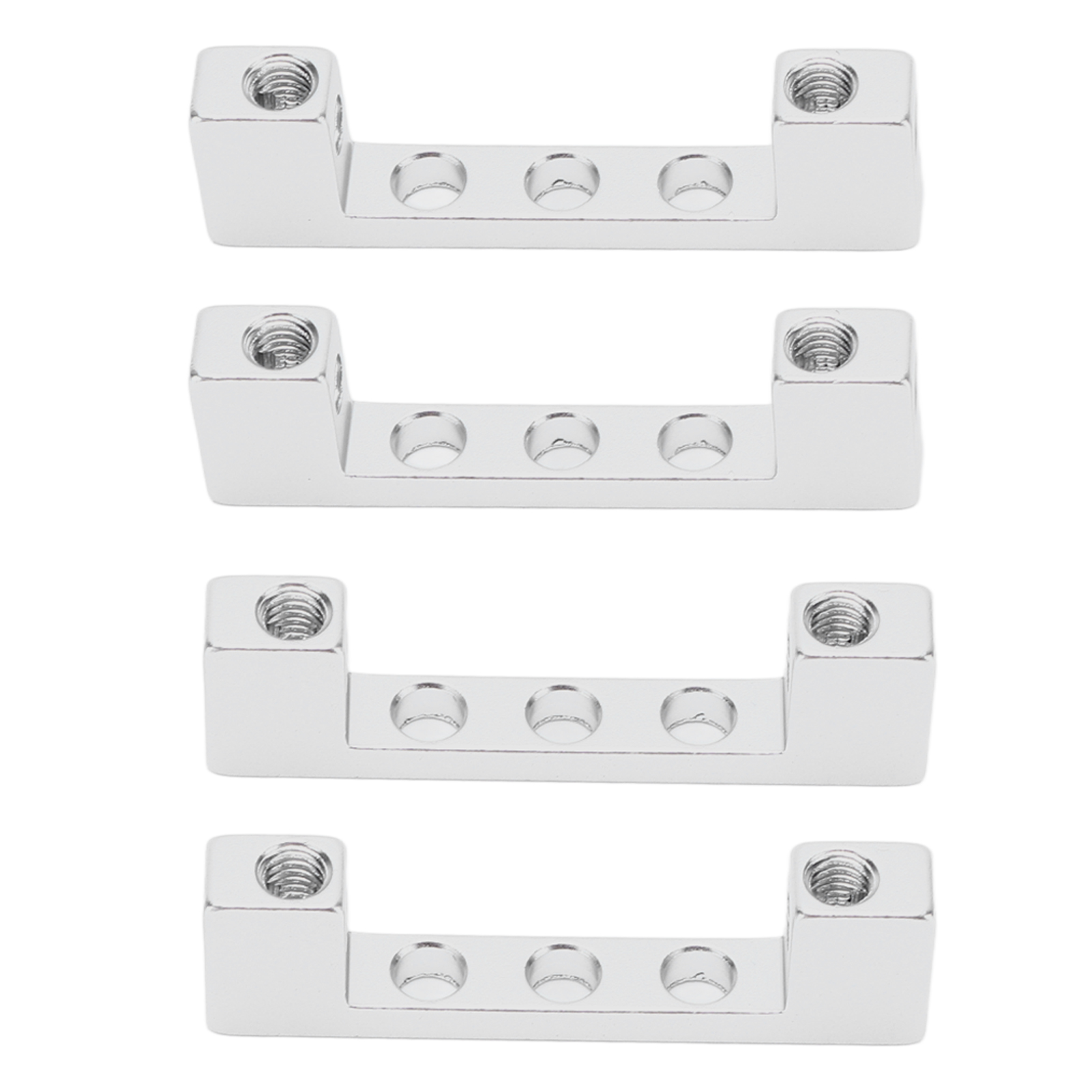 4-teilige Servohalterung Aus Aluminium, 90-grad-doppelkopf-montagebasis 3205-0001-0003