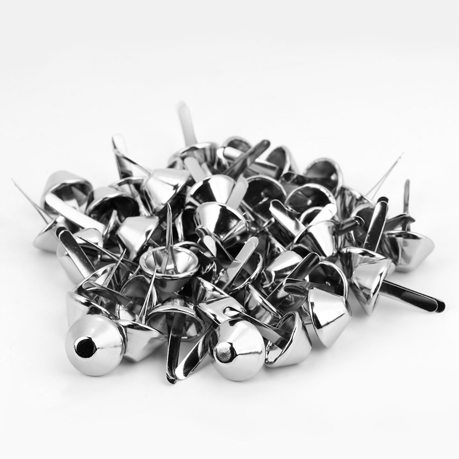 50 Stück Konische Handtaschennägel, Lederwarenzubehör, 15 Mm Ziernägel Aus Nickel