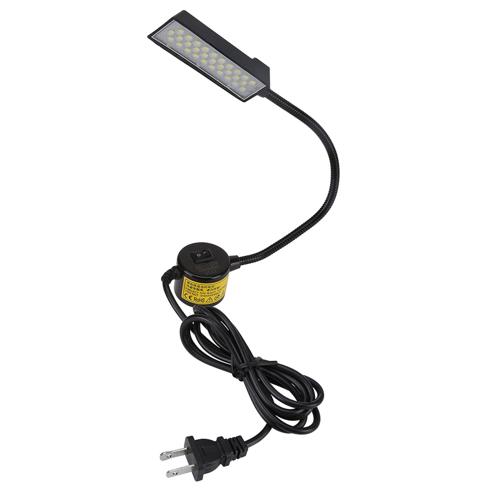 30-led-arbeitsleuchte Mit Magnetfuß Für Nähmaschinen, Schalter, 110-v-us-stecker