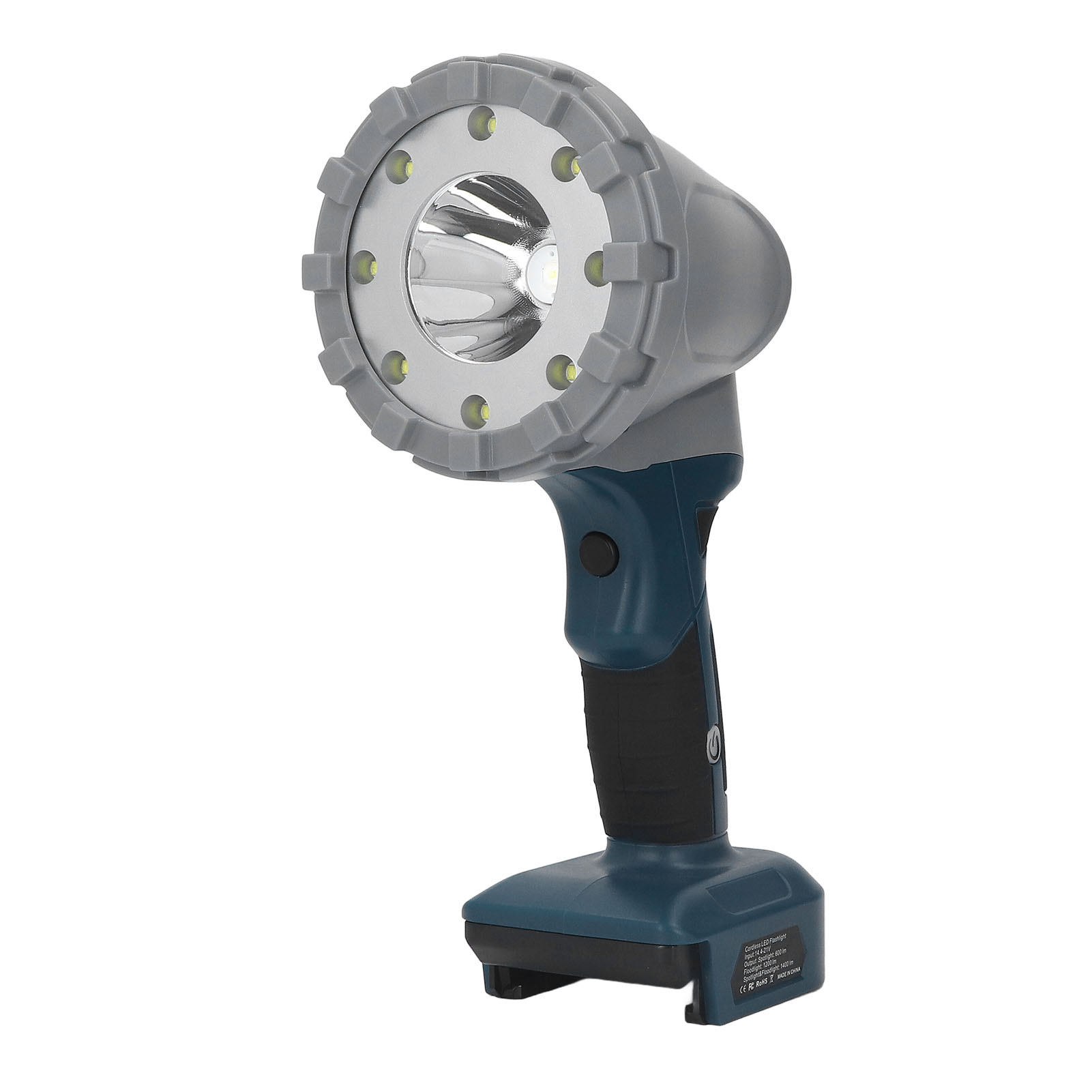Tragbare Led-arbeitsleuchte Mit 3 Leuchtmodi, 110° Drehbarem Kopf, Lithium-akku, Leistungsstarke Industriebeleuchtung