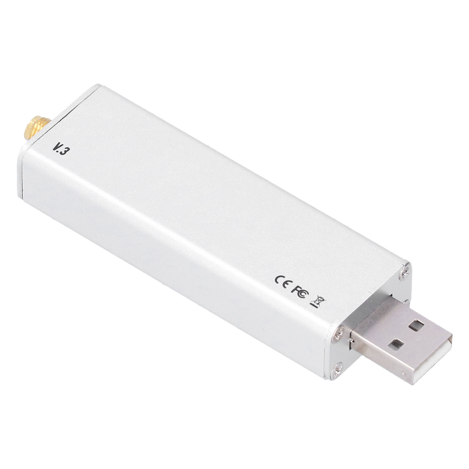 Sdr-empfänger Aus Aluminiumlegierung (0,1 Mhz–1,9 Ghz) Für Fm-, Gegensprech- Und Radioempfang