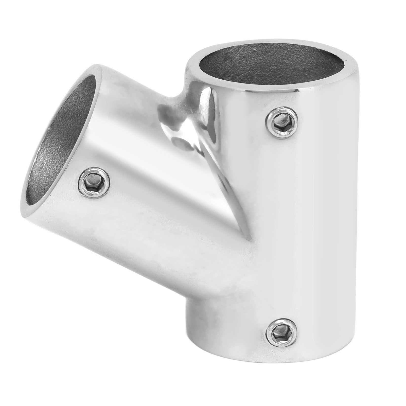 Stützstange Für Bootsrohre, 3-wege-60°-edelstahlverschraubung, 25 Mm (1 Zoll) Durchmesser